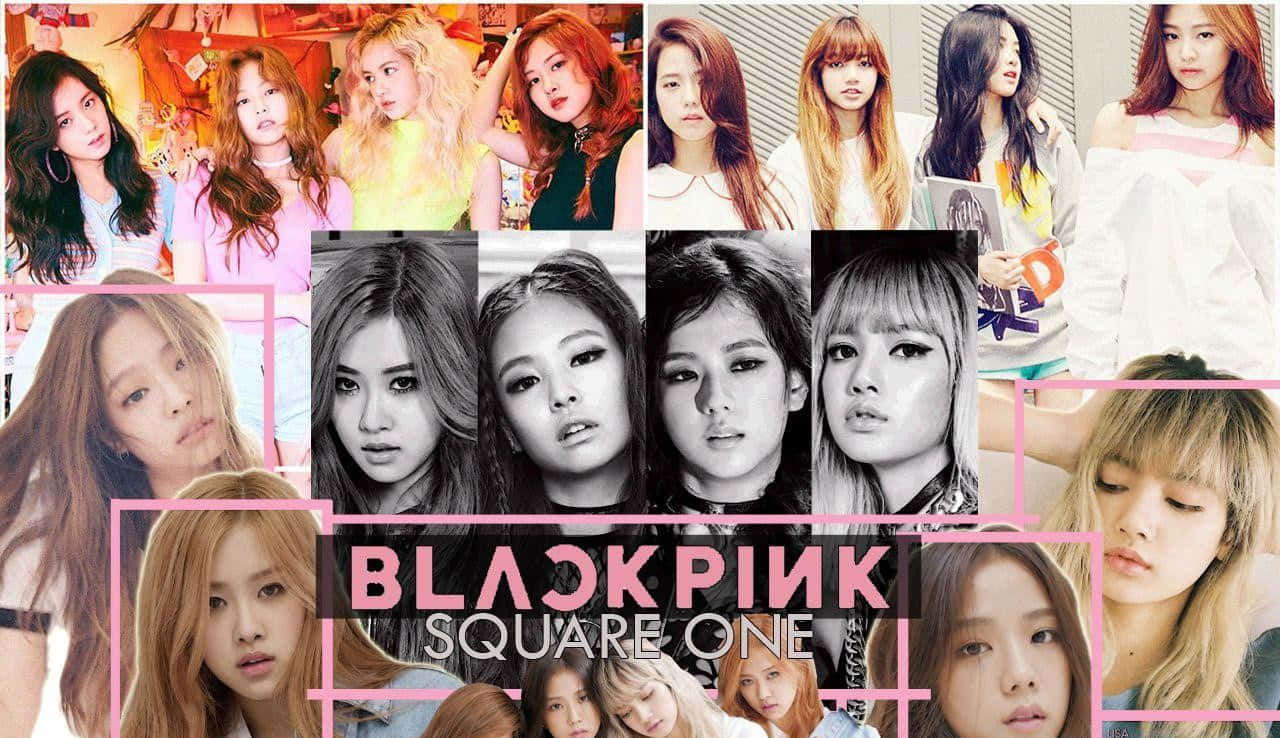 blackpink square one - ảnh ghép các cô gái Hình nền