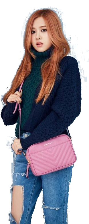 Blackpink Thành Viên Tạo Dáng Thời Trang Với Túi Xách Hình nền