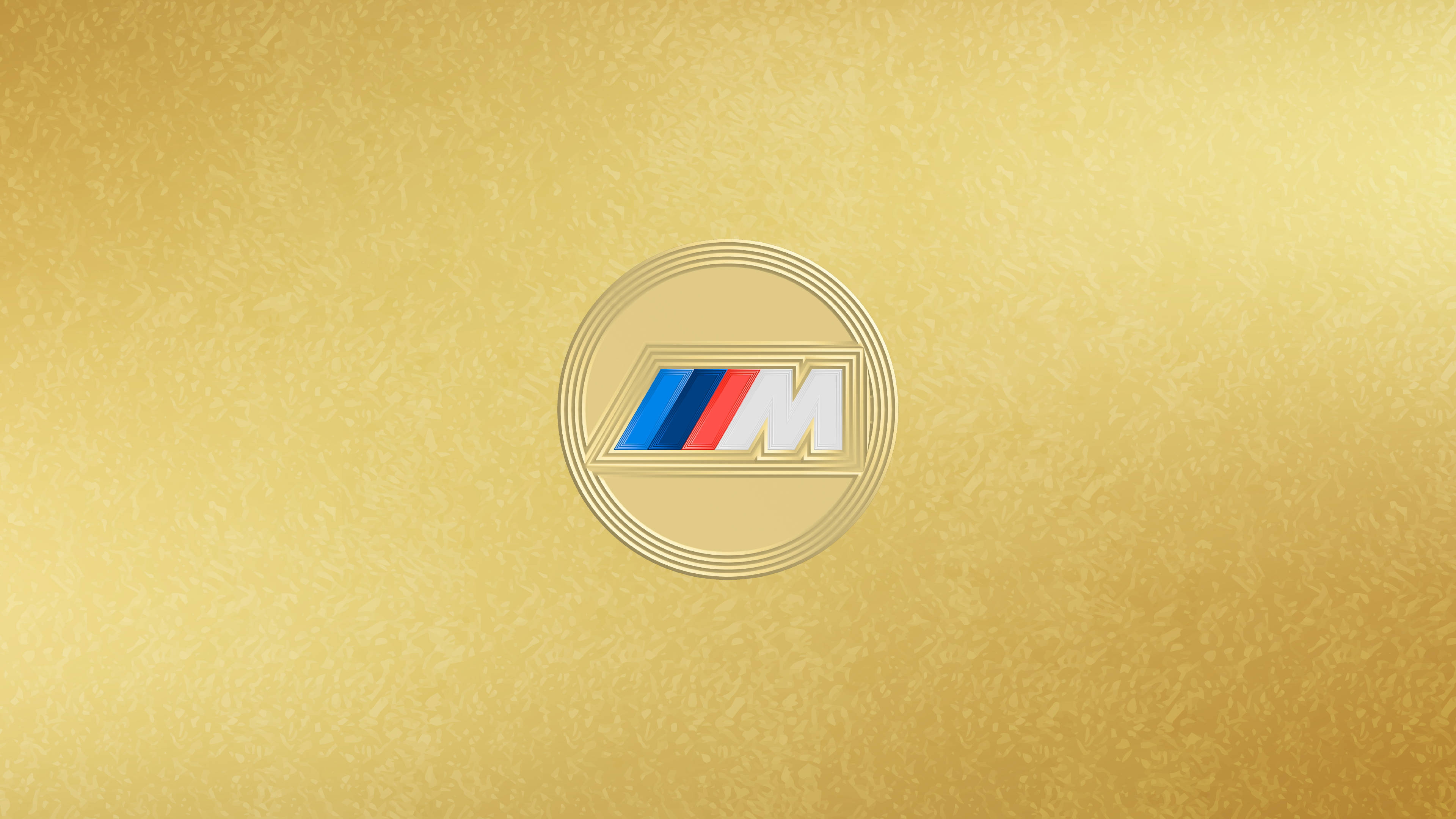 BMW M Logo Vàng Hình nền
