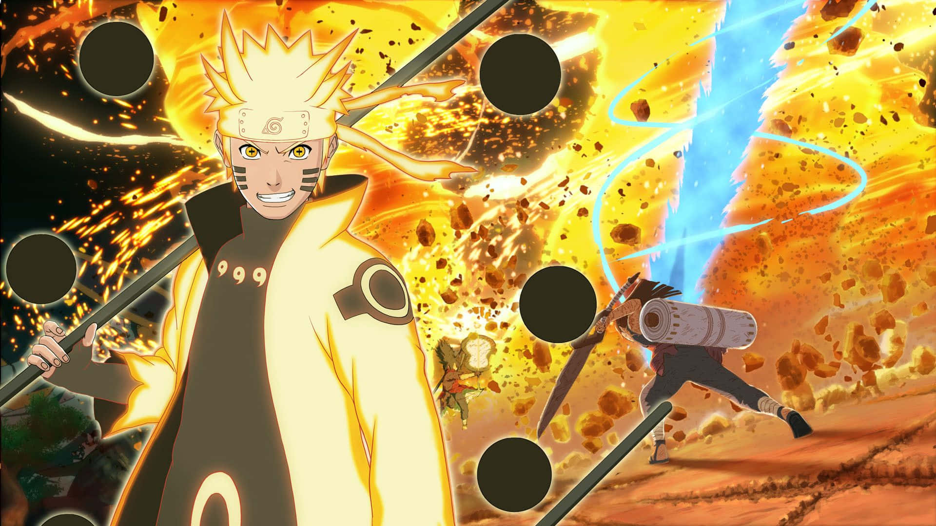 Bộ Ba Huyền Thoại, Naruto, Sakura & Sasuke trong Naruto Shippuden Hình nền