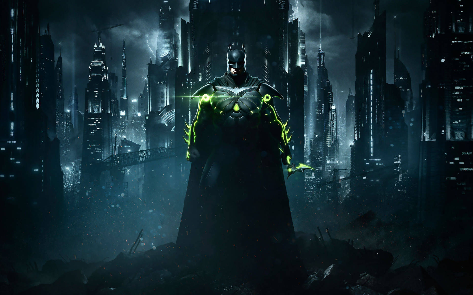 Bộ Đồ Batman Phát Sáng Hình nền