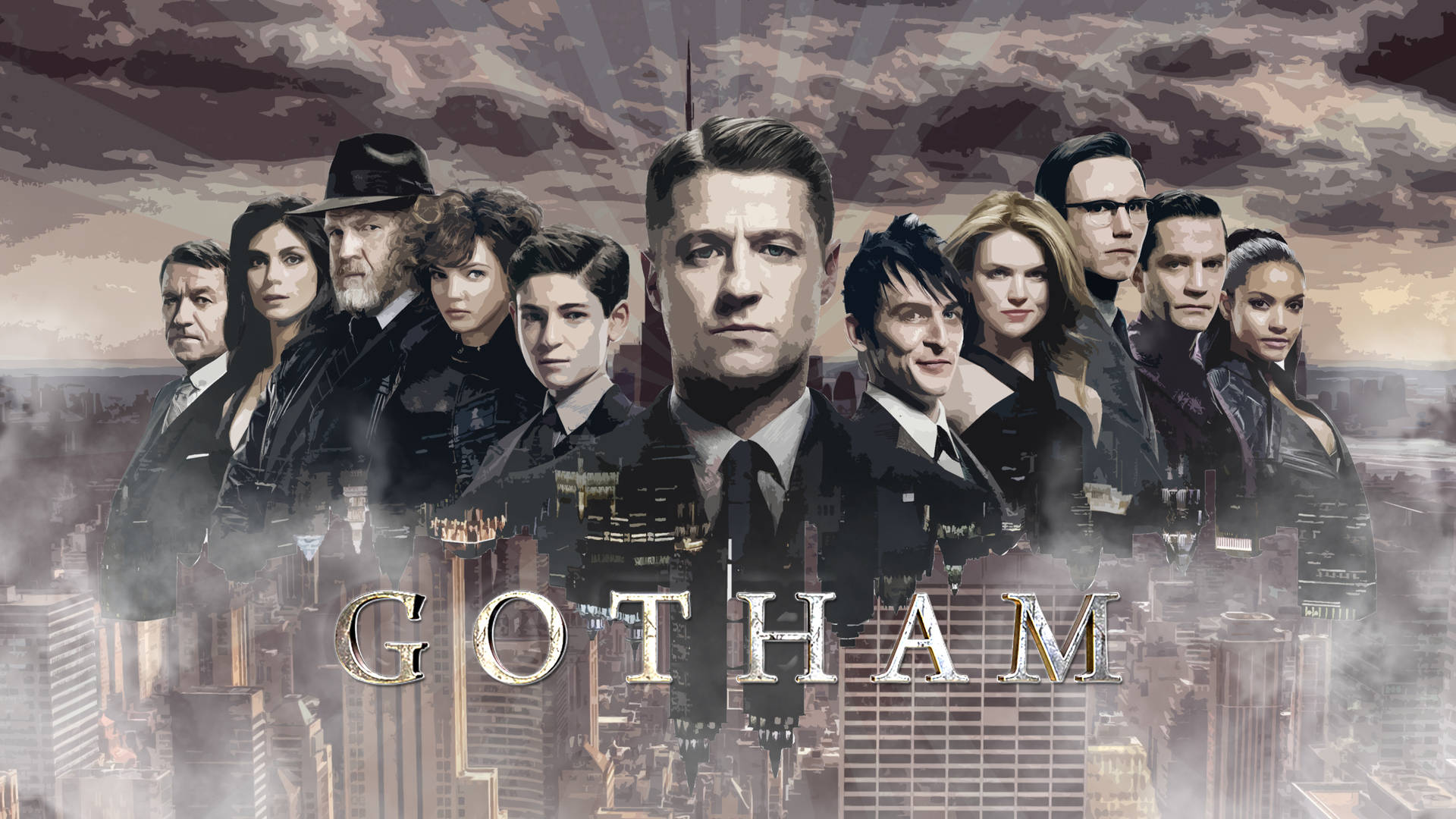 Bộ Sưu Tập Gotham 4K Tông Màu Nâu