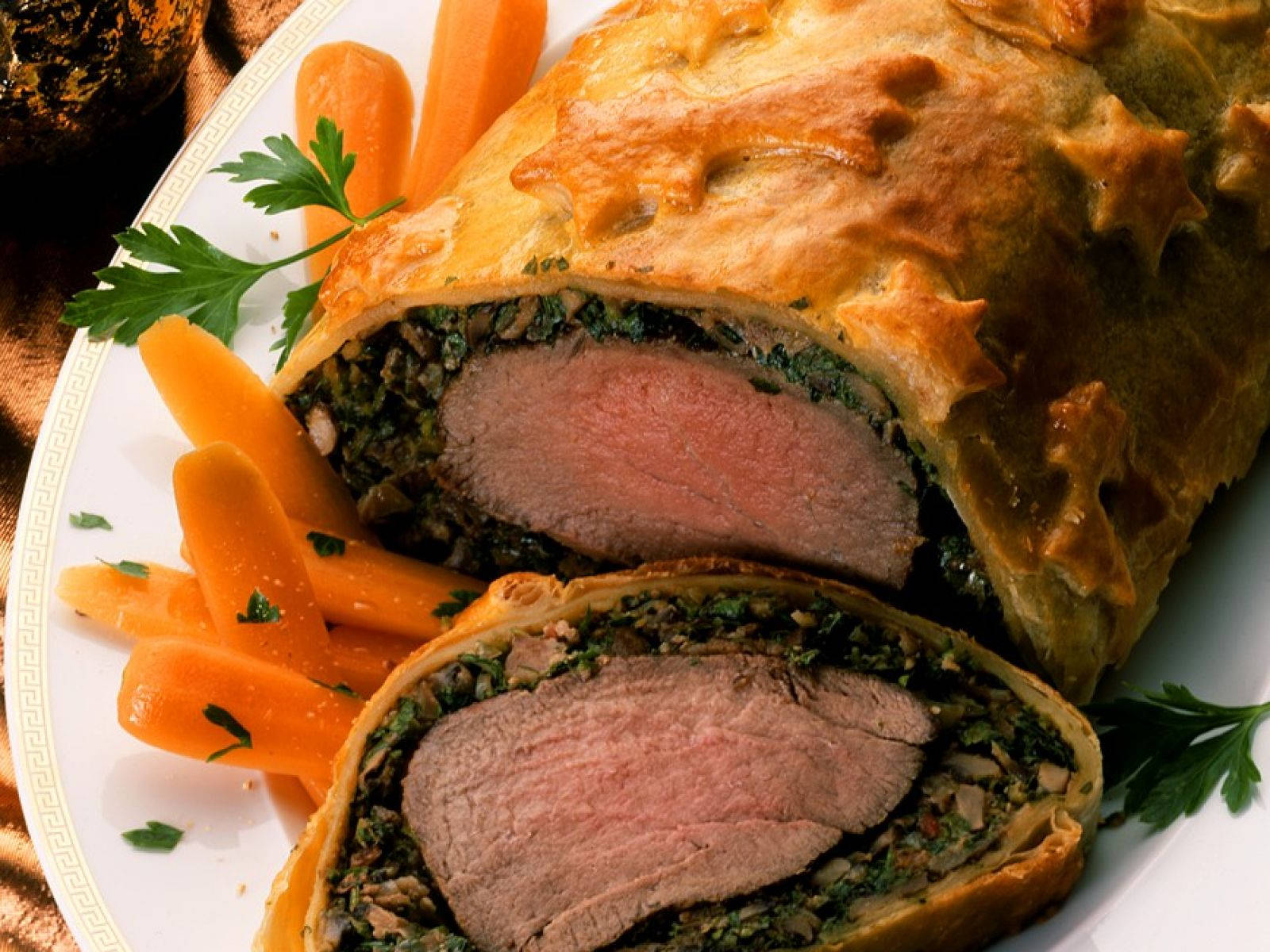 Bò Wellington Cà Rốt Hình Ngôi Sao Hình nền