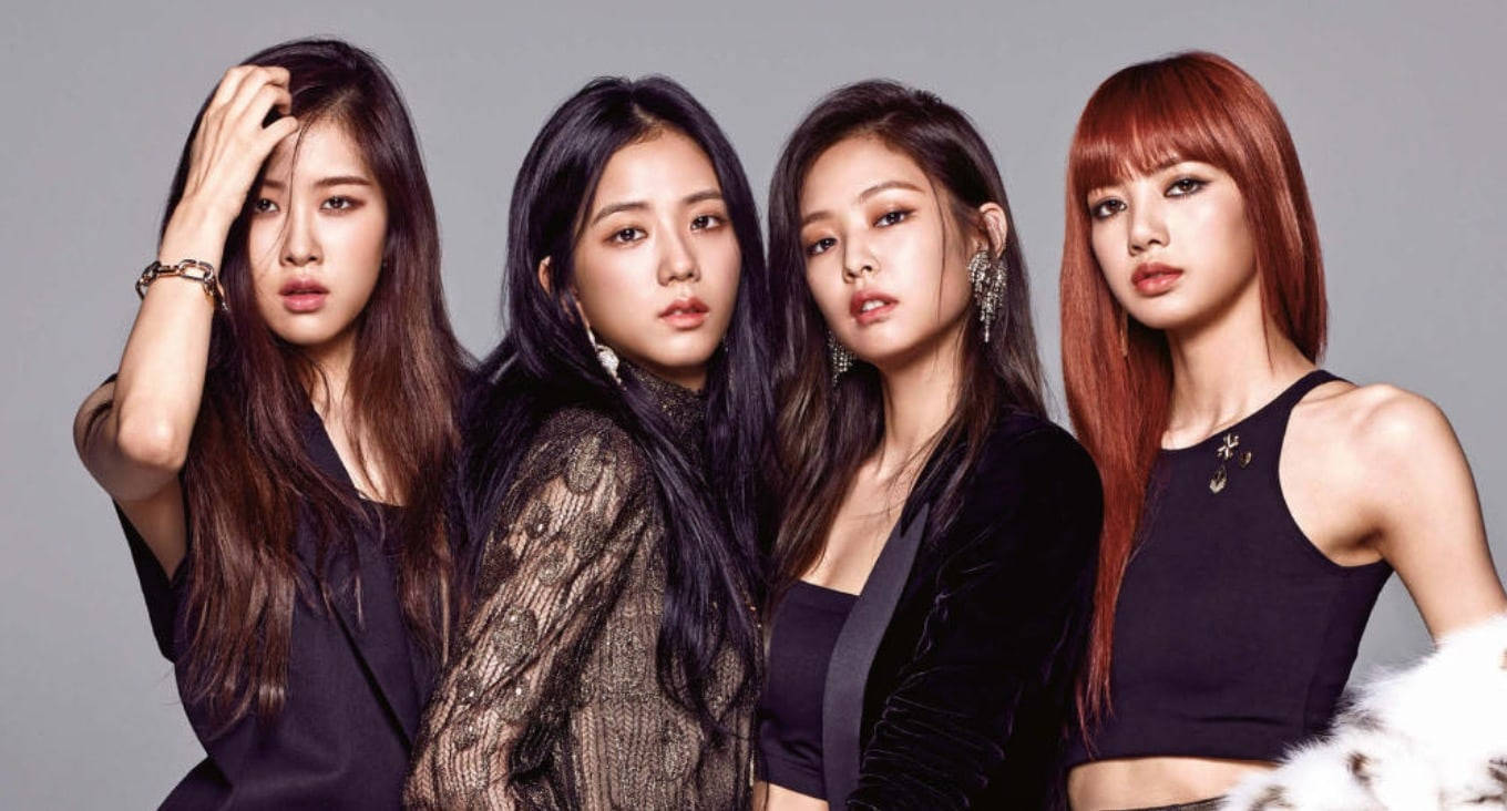 Bốn thành viên mạnh mẽ của BlackPink Hình nền