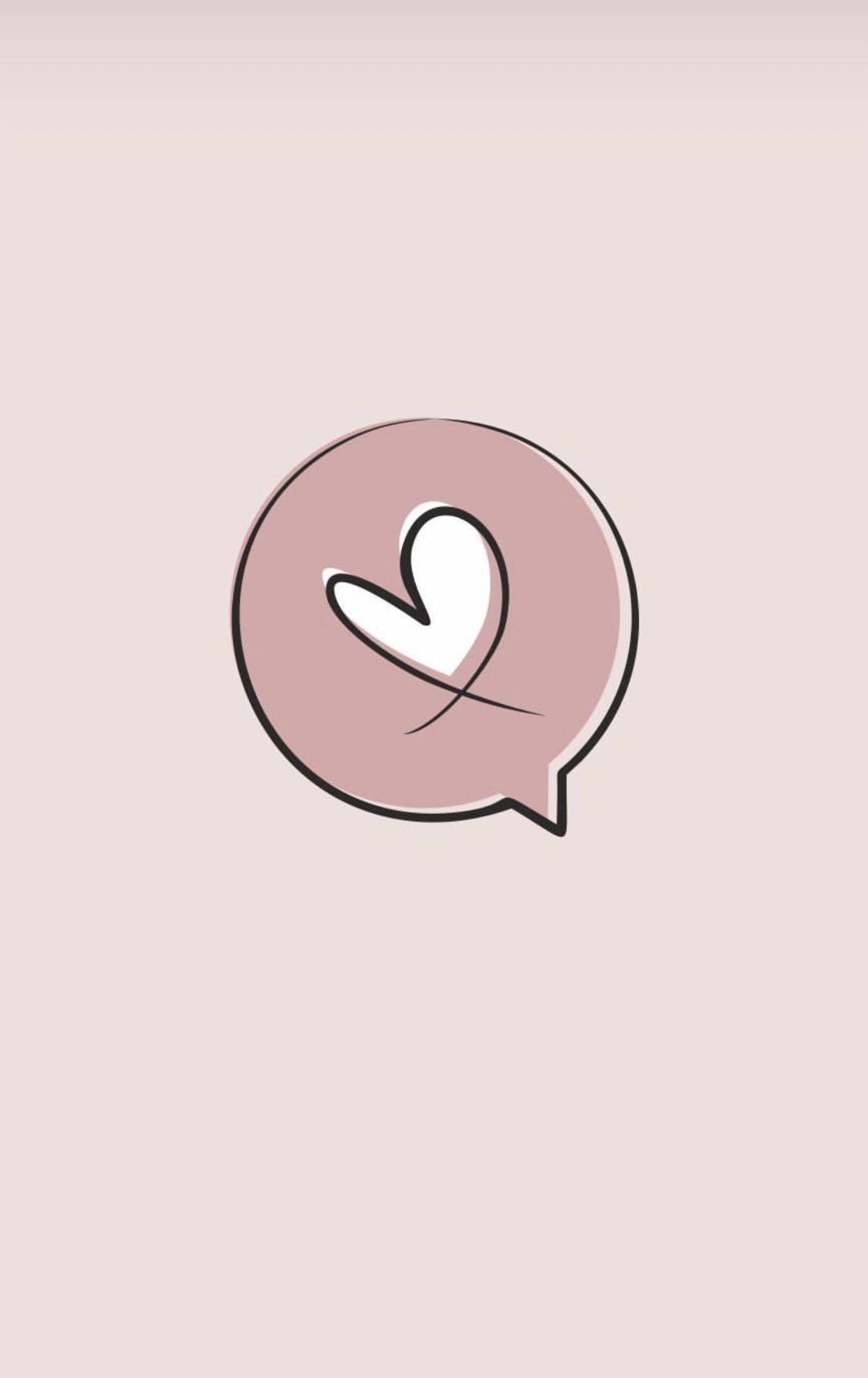 Bong bóng trái tim Instagram Story Hình nền