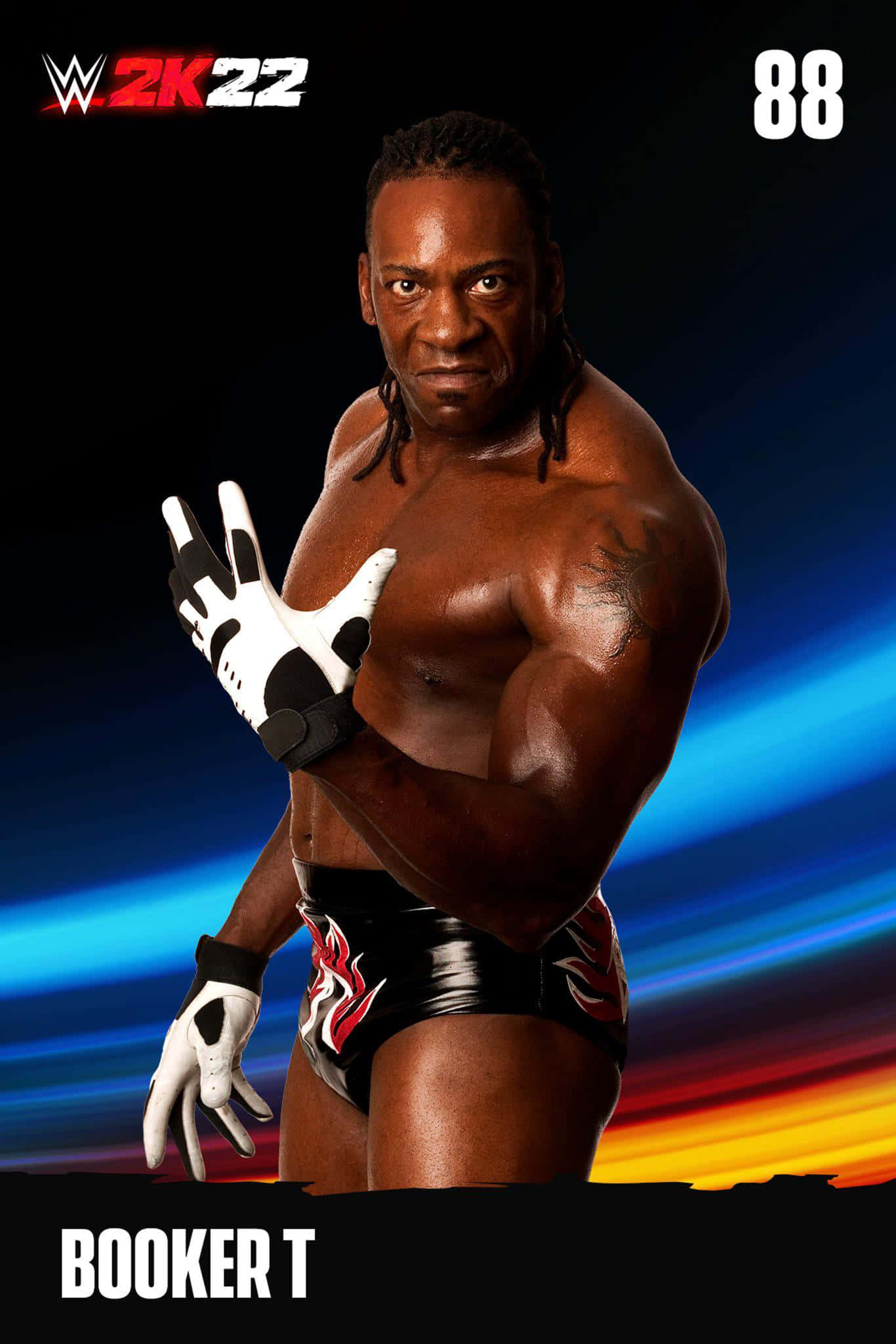 Booker T Trong Poster WWE 2022 Hình nền