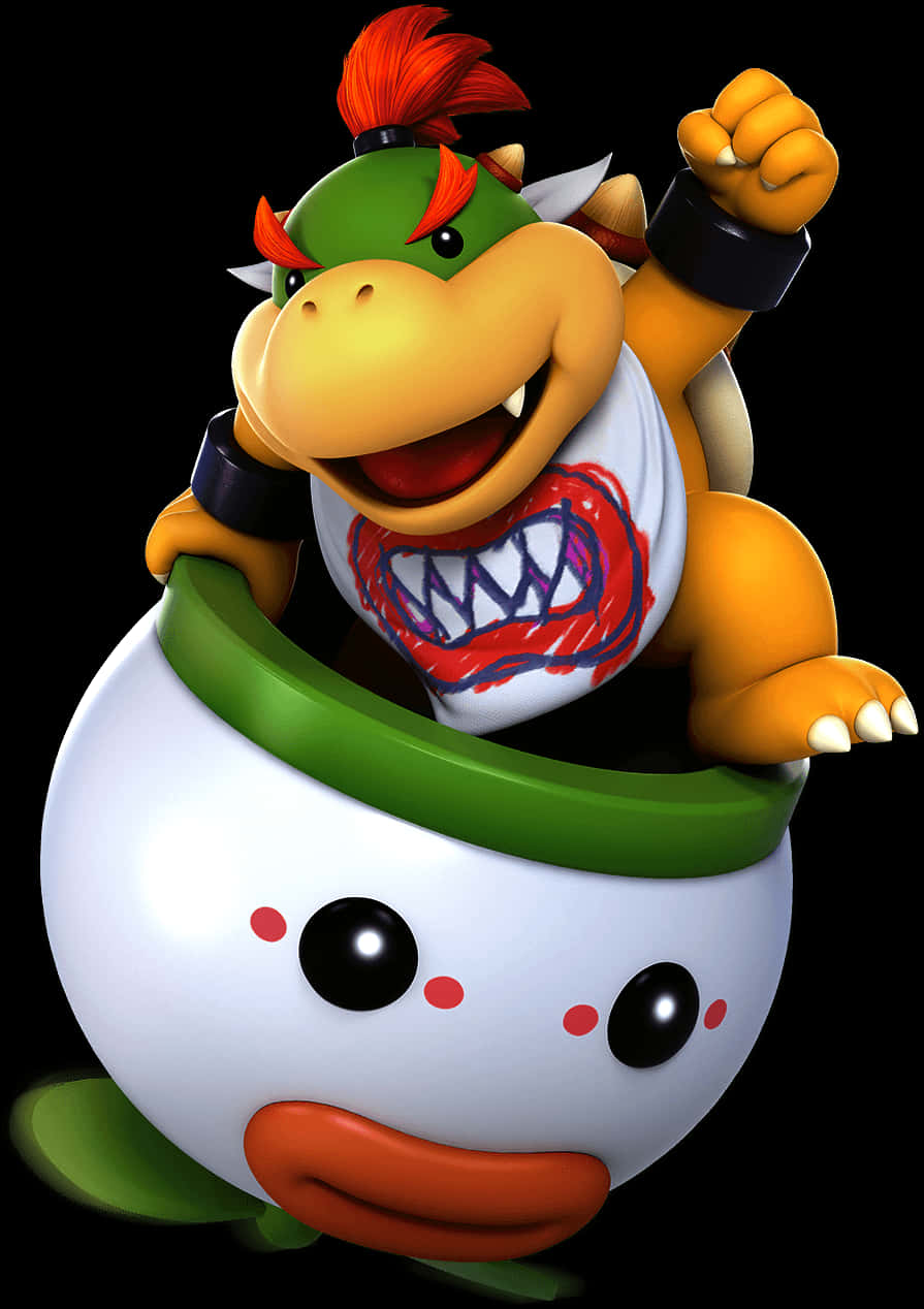Bowser Jr. trong Xe Koopa Claw Hình nền