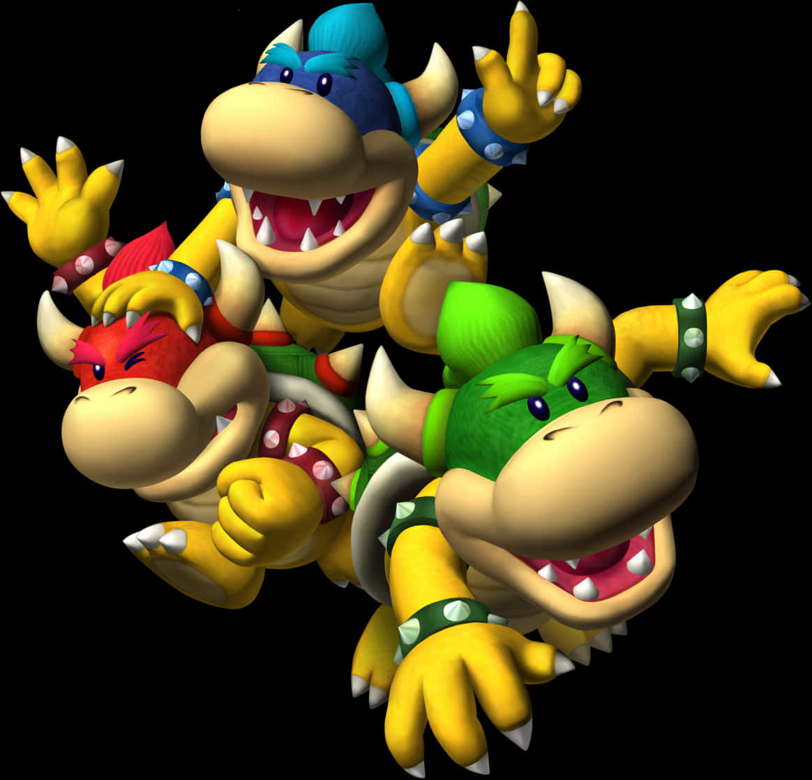 Bowser và Koopalings - Nhân vật hoạt hình Hình nền