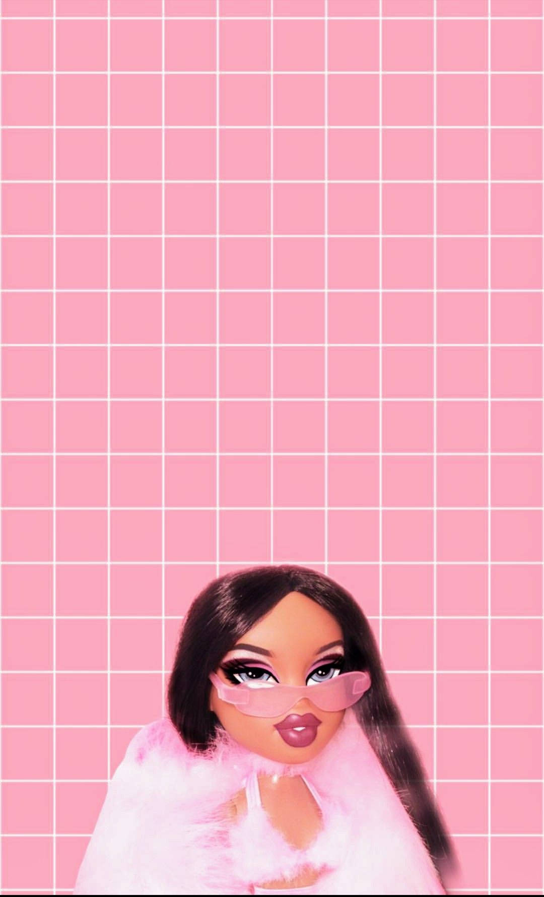 Bratz Yasmin Trong Lông Hồng Hình nền