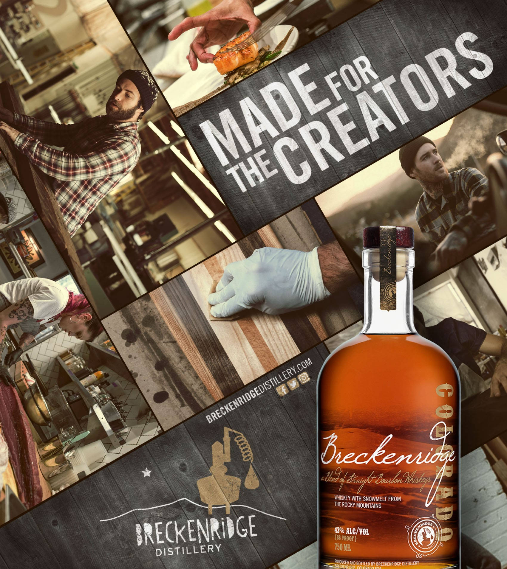 Breckenridge Distillery, Nơi Tinh Thần Gặp Gỡ Truyền Thống Hình nền