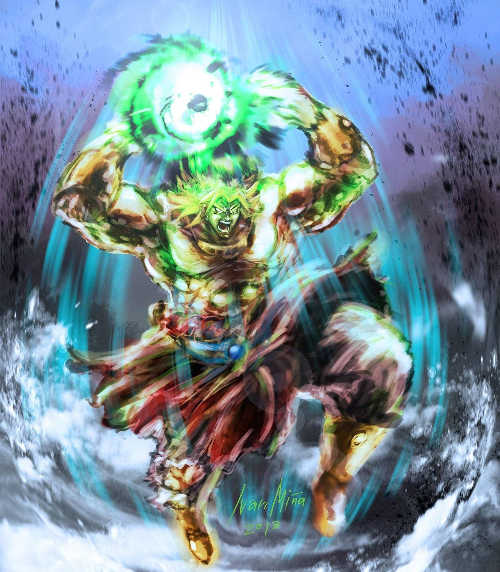Broly Đại Bác Xóa Sổ Hình nền