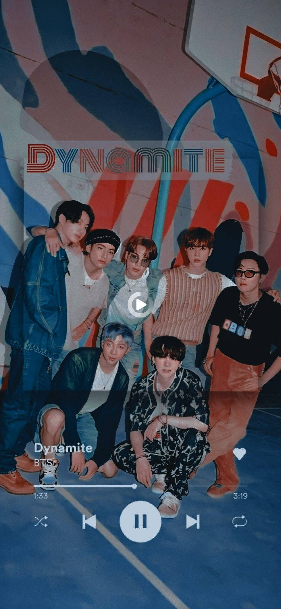BTS 2021 Dynamite Đang Phát Hình nền