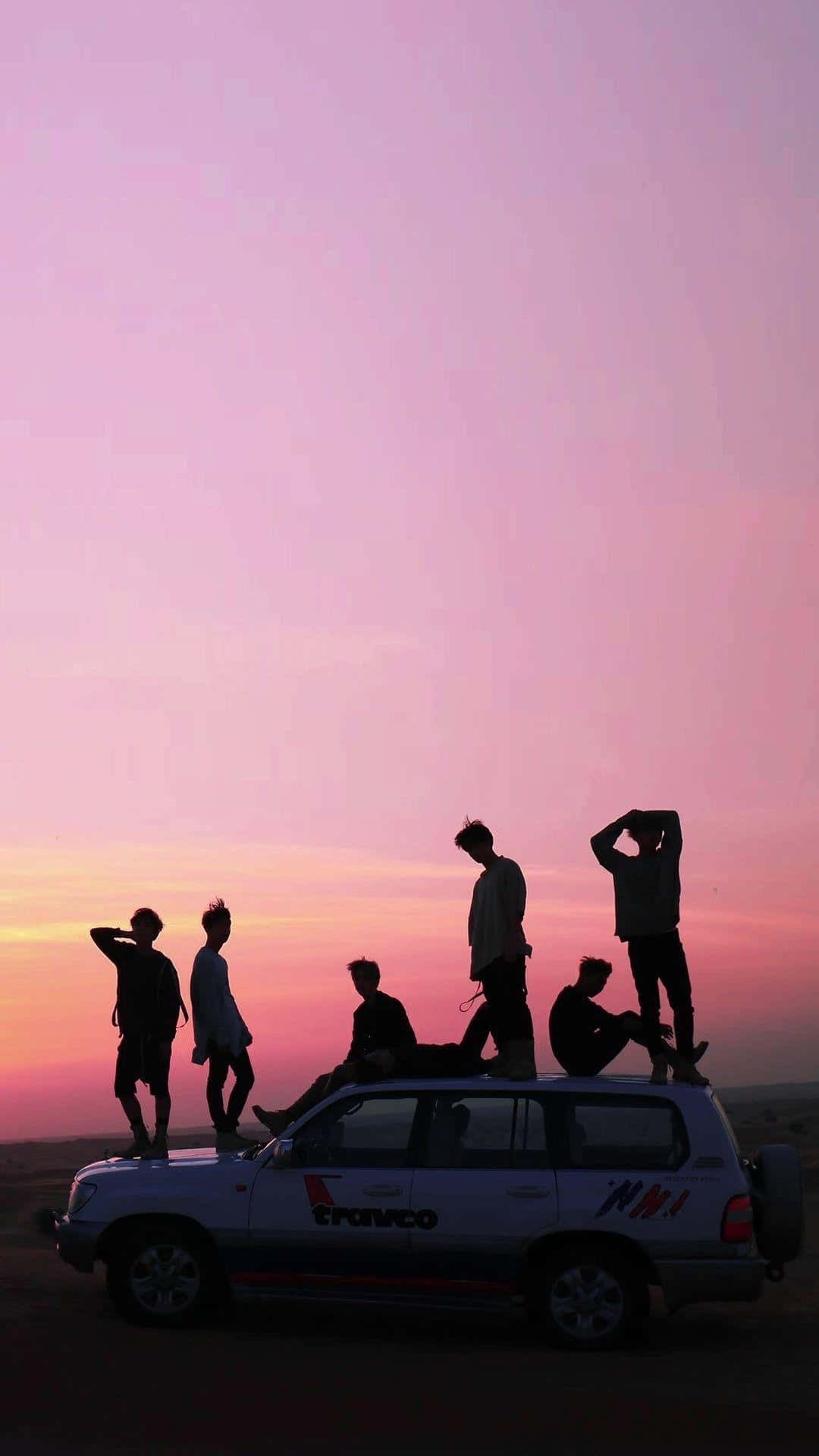 BTS Bầu Trời Tím Iphone
