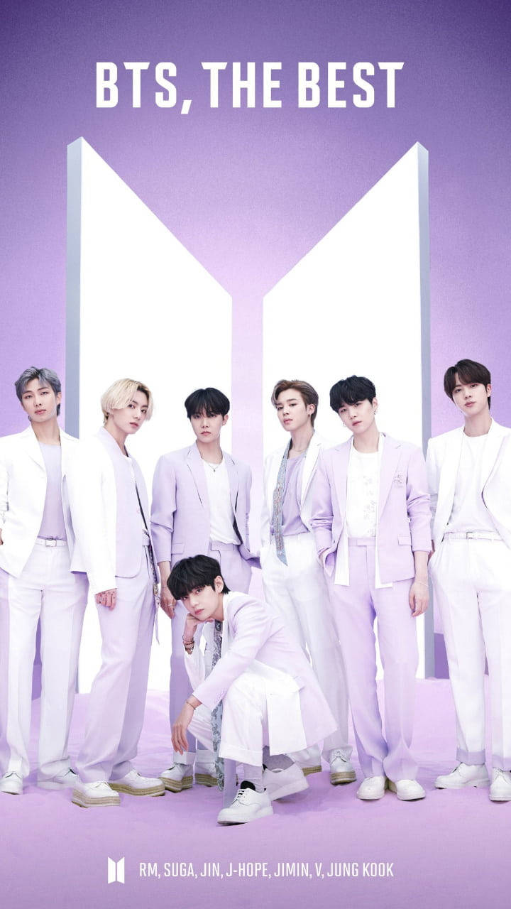 BTS Bộ Vest Tím Thẩm Mỹ Hình nền