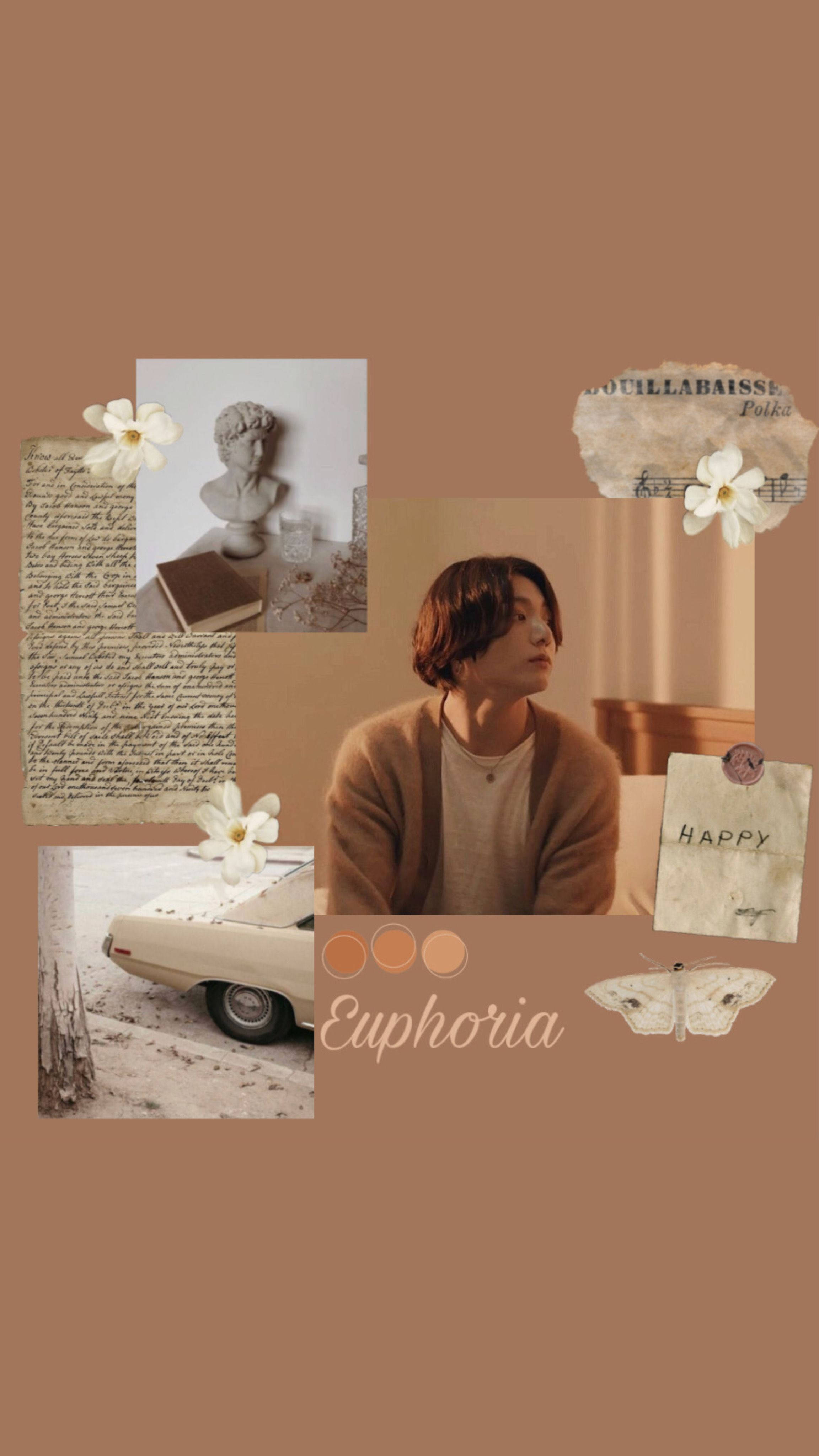 BTS Jungkook phong cách beige Hình nền