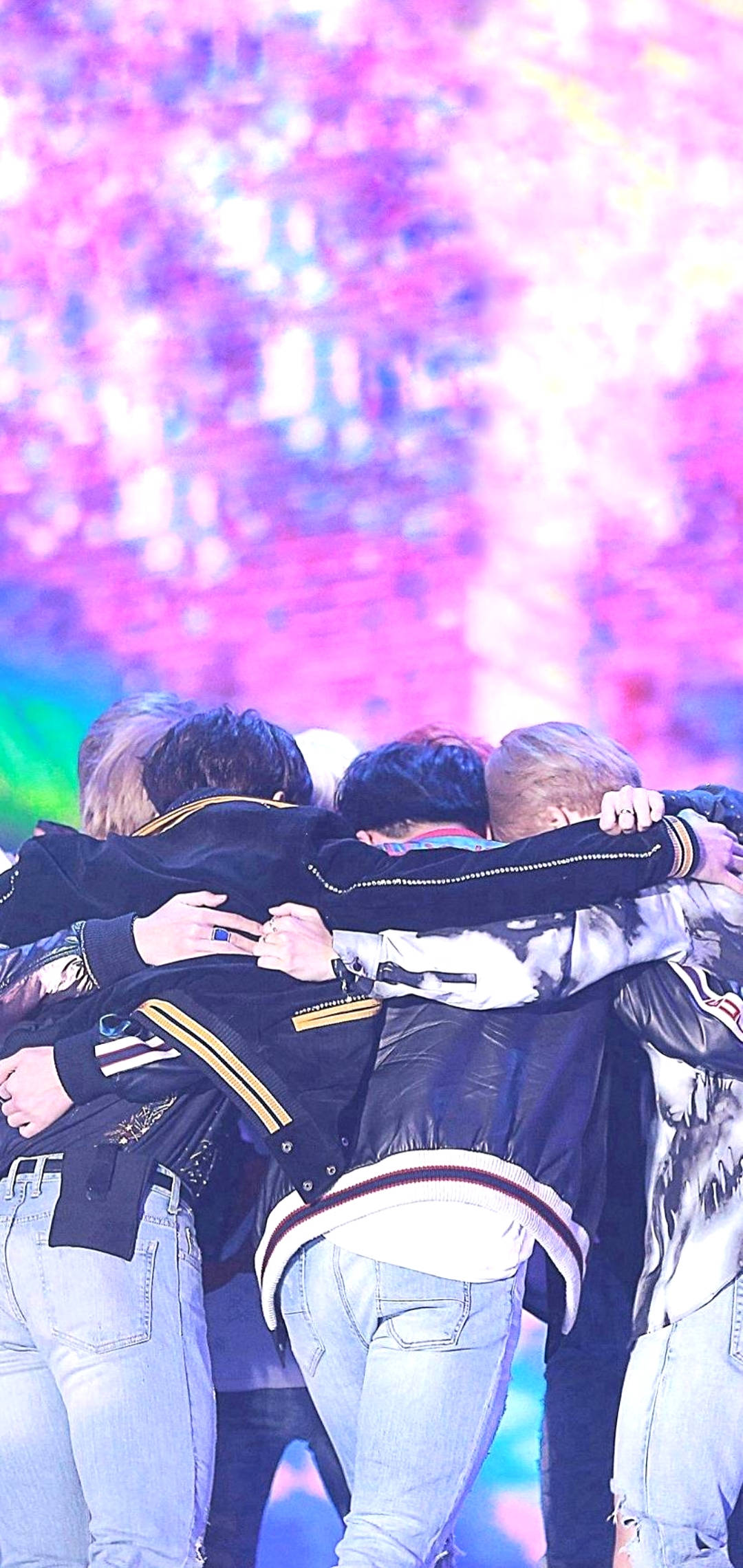 BTS Lockscreen ôm nhóm Hình nền