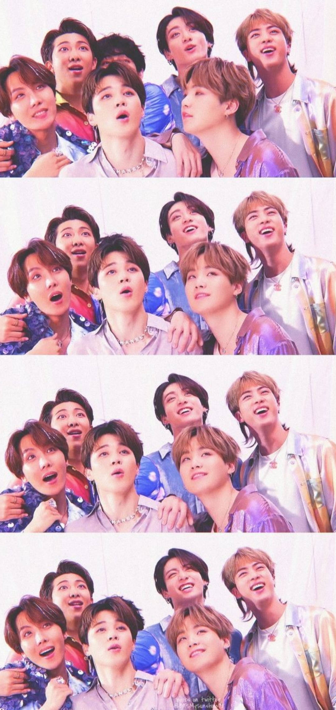 BTS Màn hình khóa Ảnh ghép Chuỗi Hình nền
