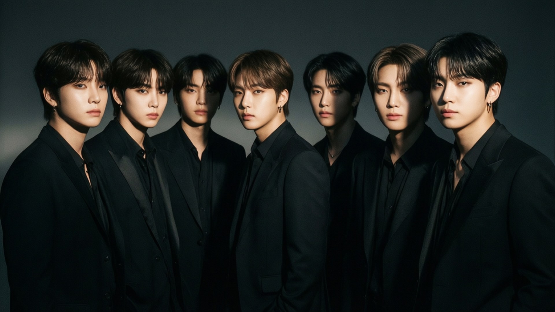 BTS trong Bộ Vest Đen Hình nền