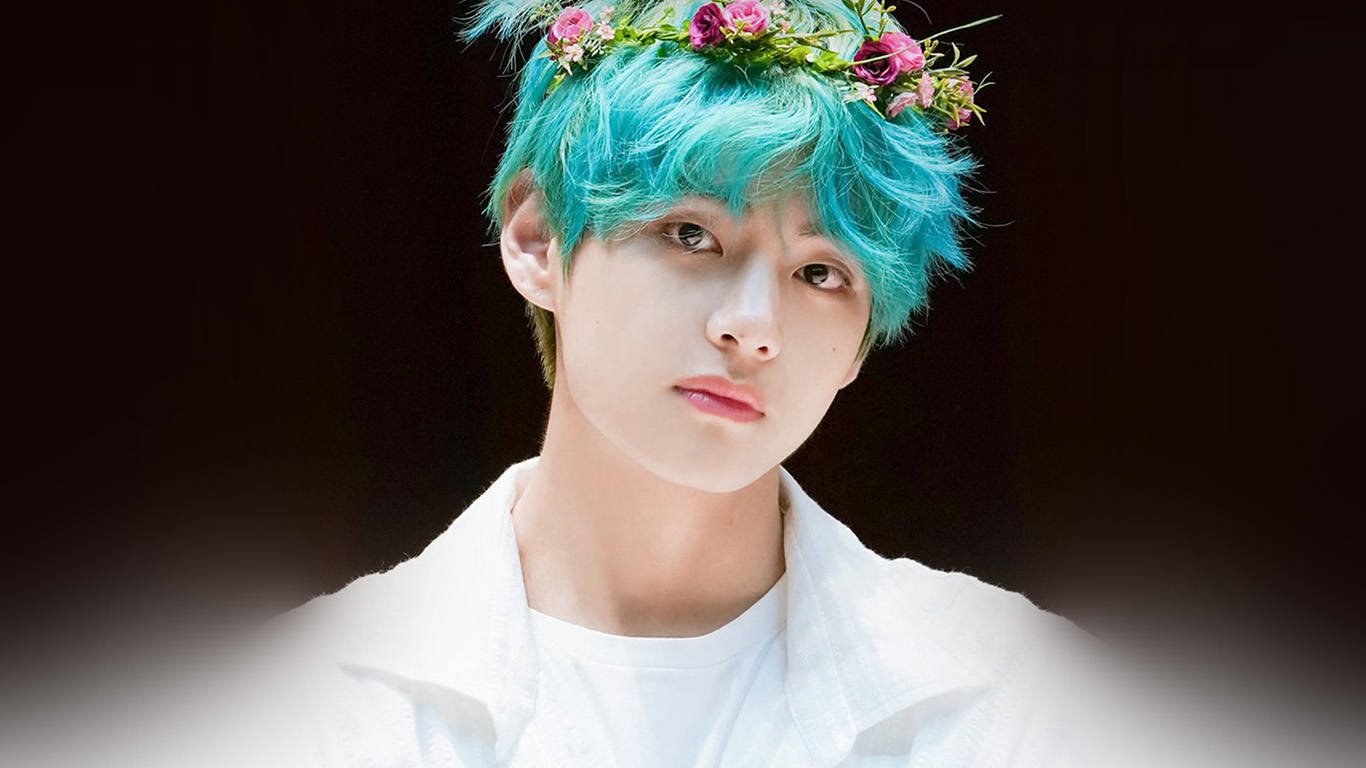 BTS V Vương Miện Hoa Hình nền