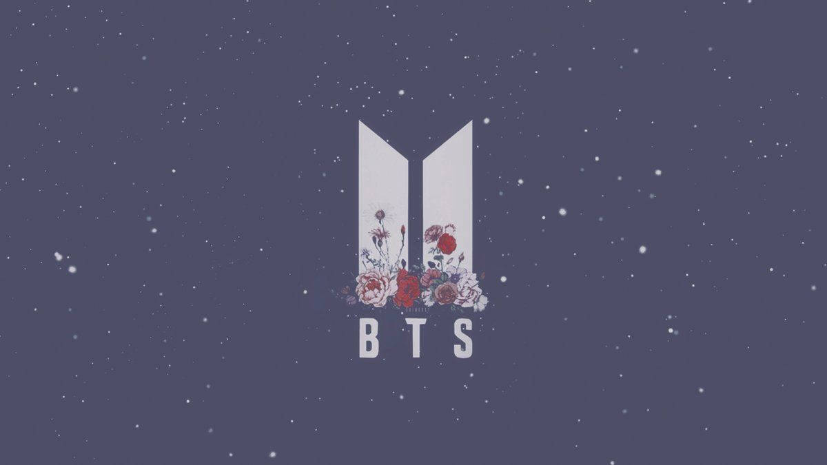 BTS Vẽ Dễ Thương Logo Hình nền