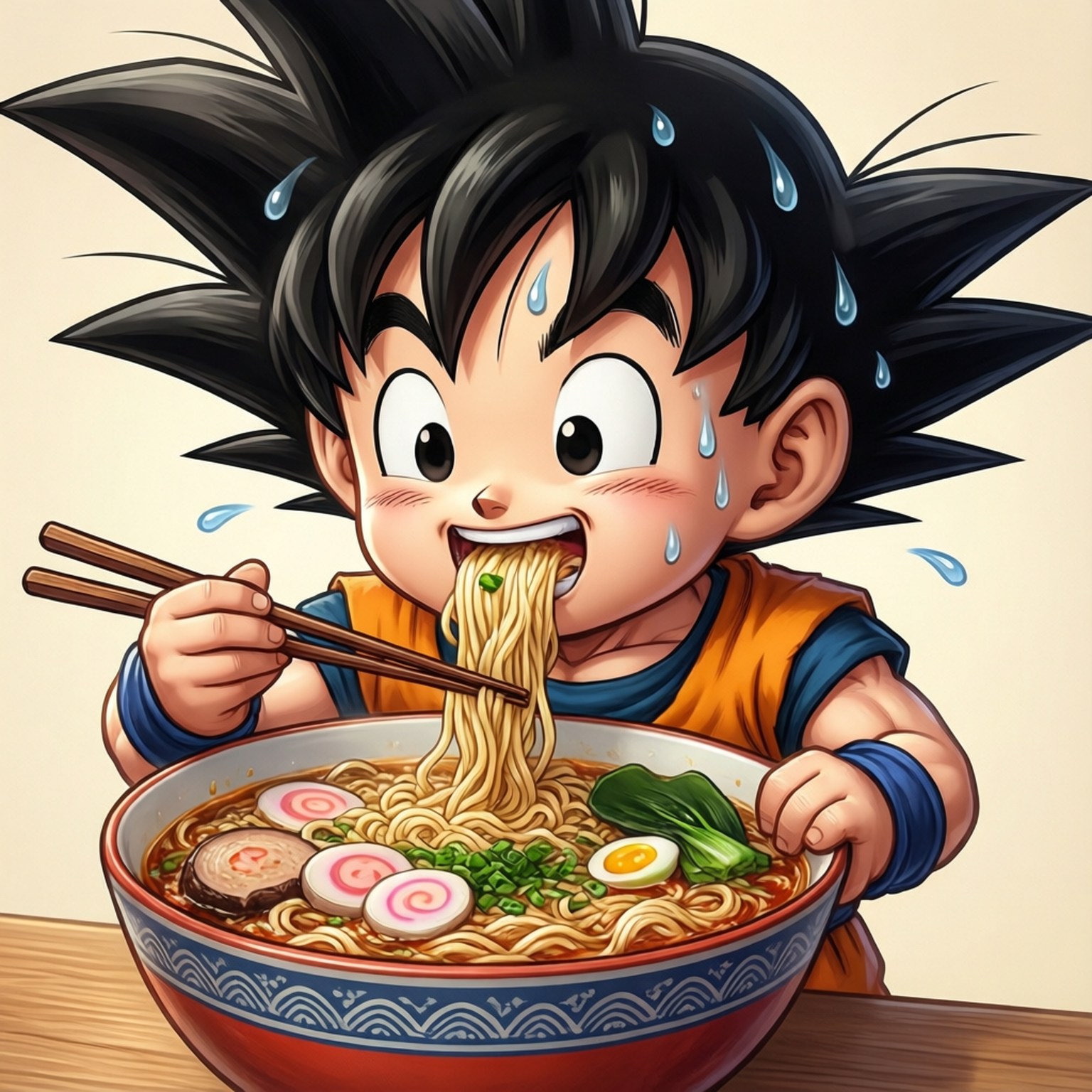 Bữa tiệc của Goku Hình nền