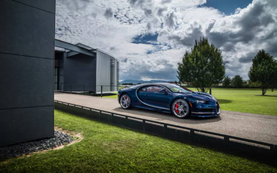 Bugatti Chiron 2017 4K Hình nền