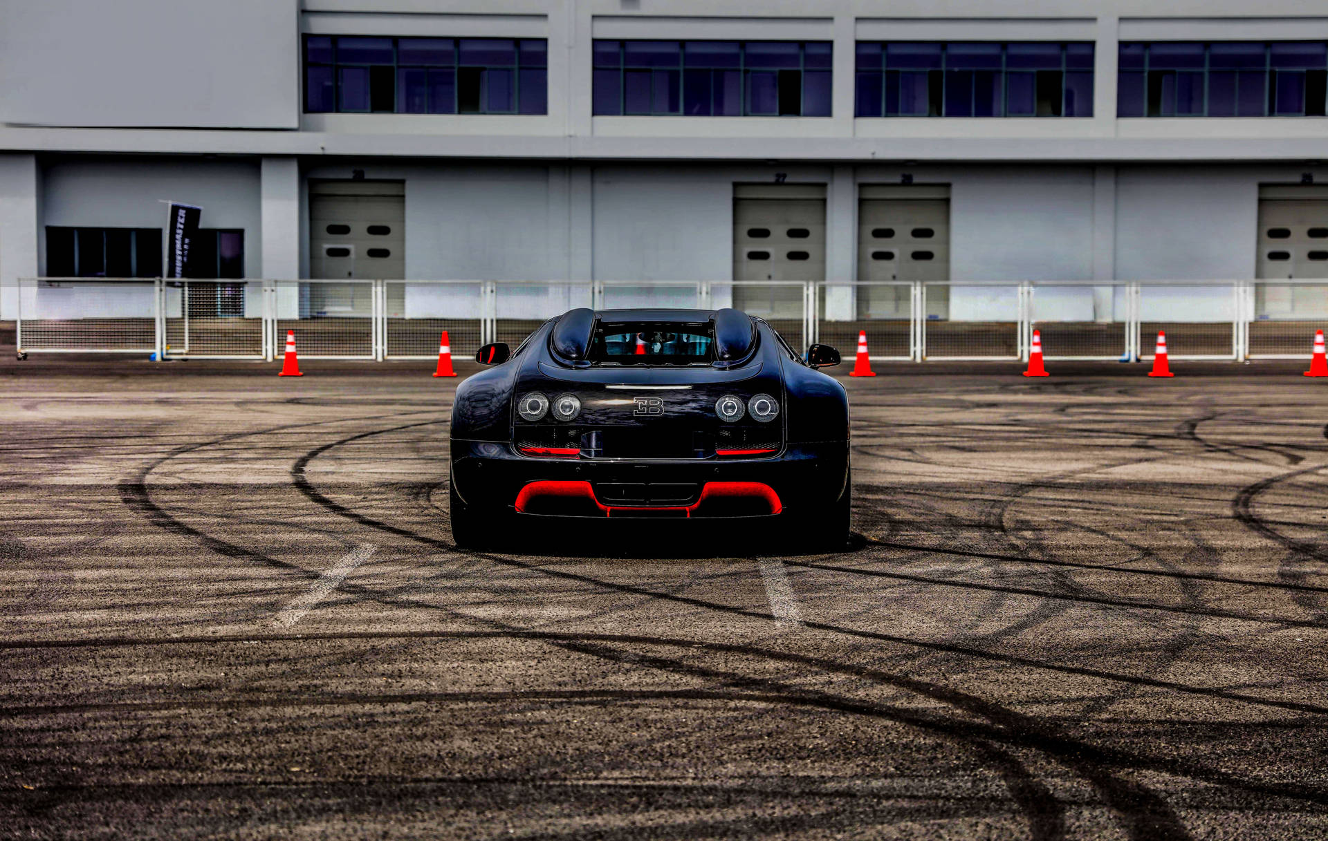 Hình nền Bugatti Veyron Đỏ Đen