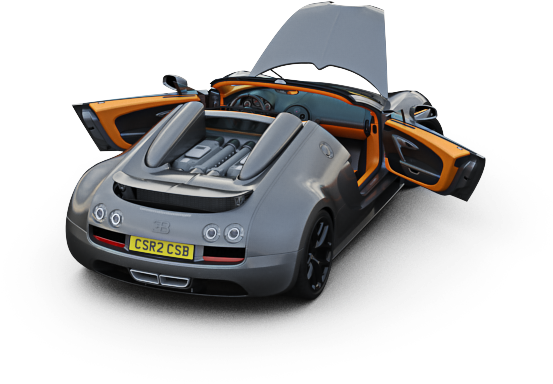 Bugatti Veyron Grand Sport Vitesse Góc Nhìn Phía Sau Hình nền