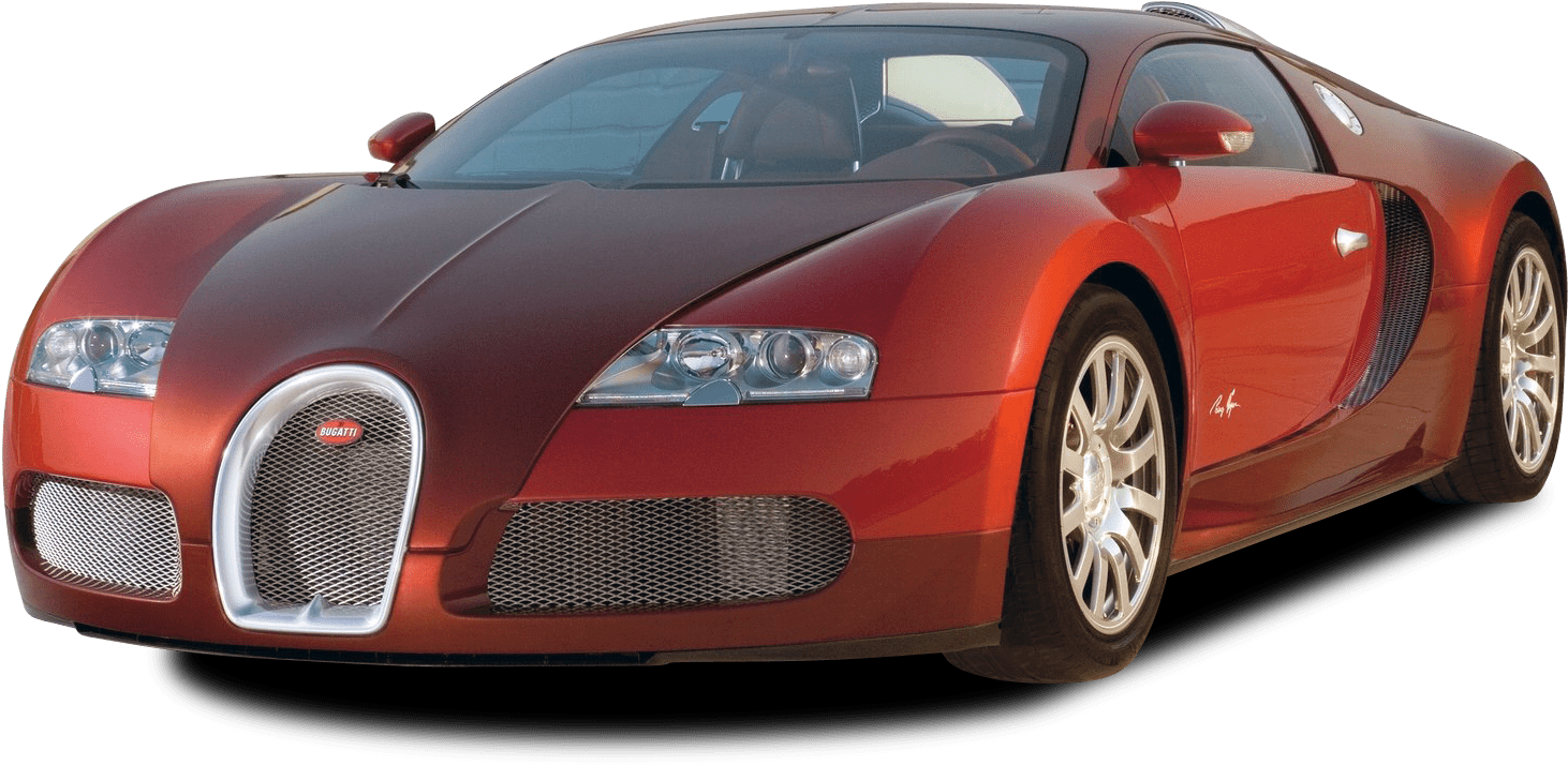 Bugatti Veyron đỏ nhìn nghiêng Hình nền