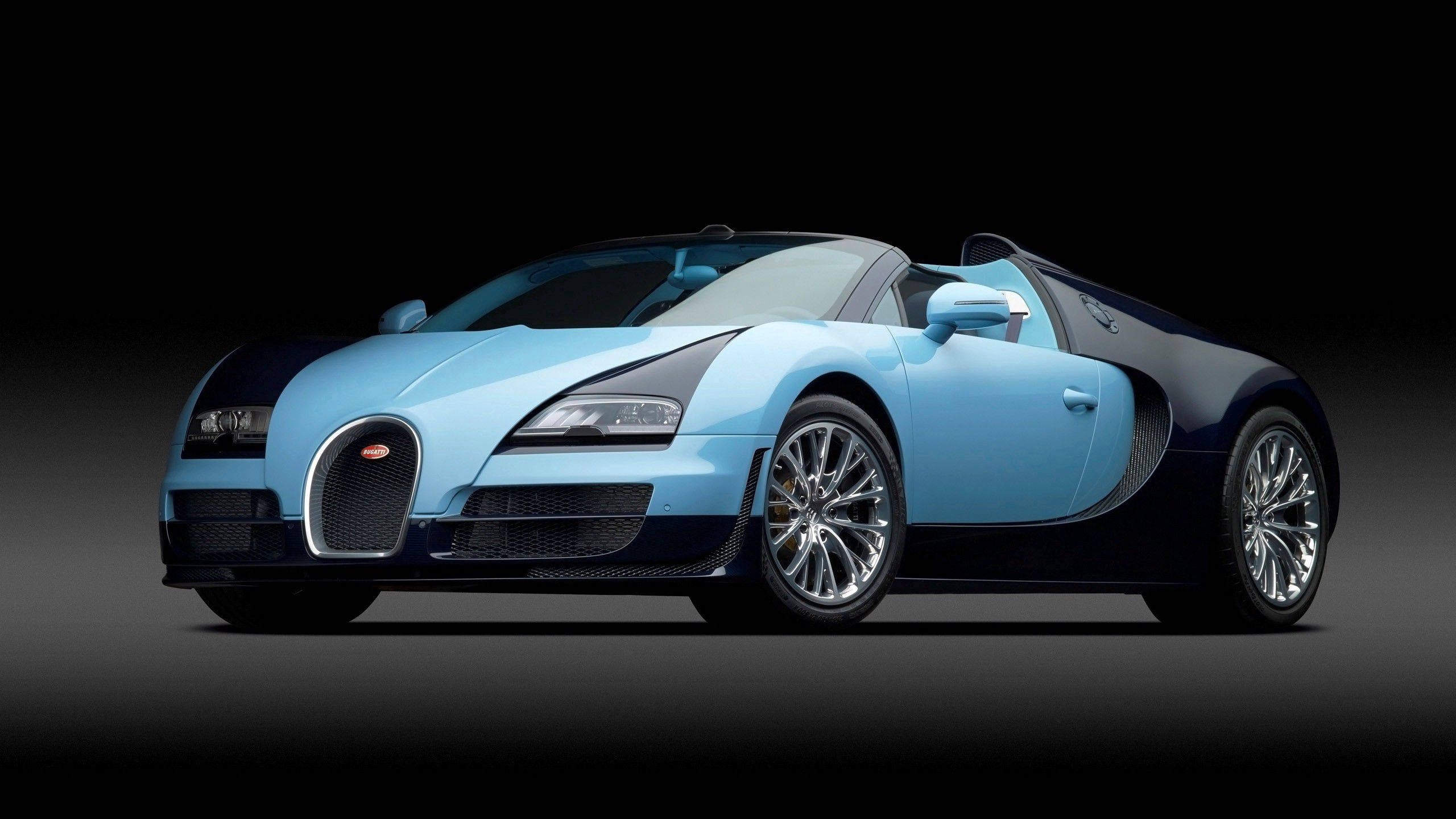 Bugatti Veyron Xanh Bóng Bẩy Hình nền