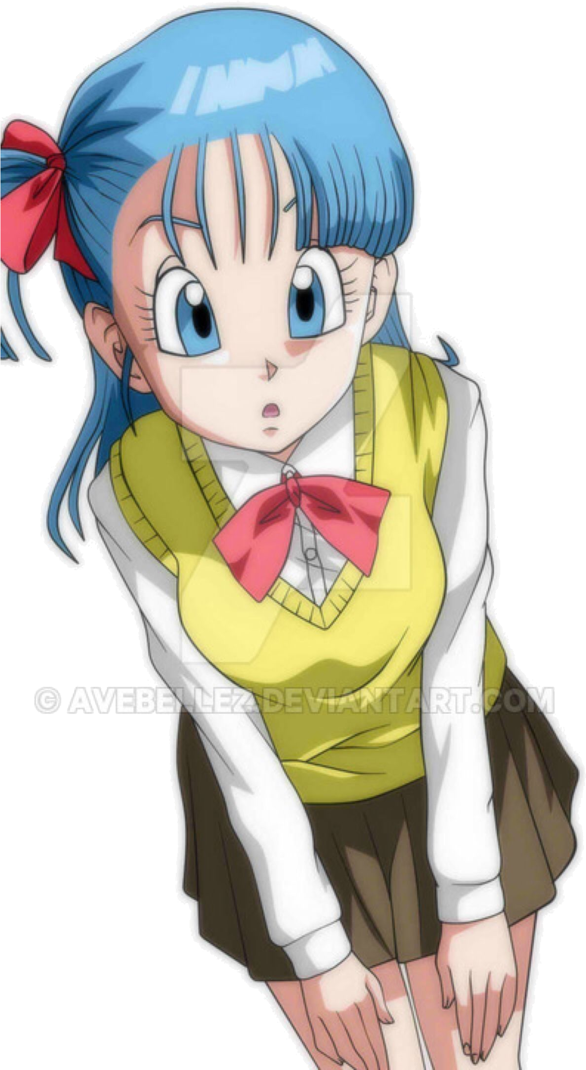 Bulma Phong Cách Anime Kinh Điển Hình nền