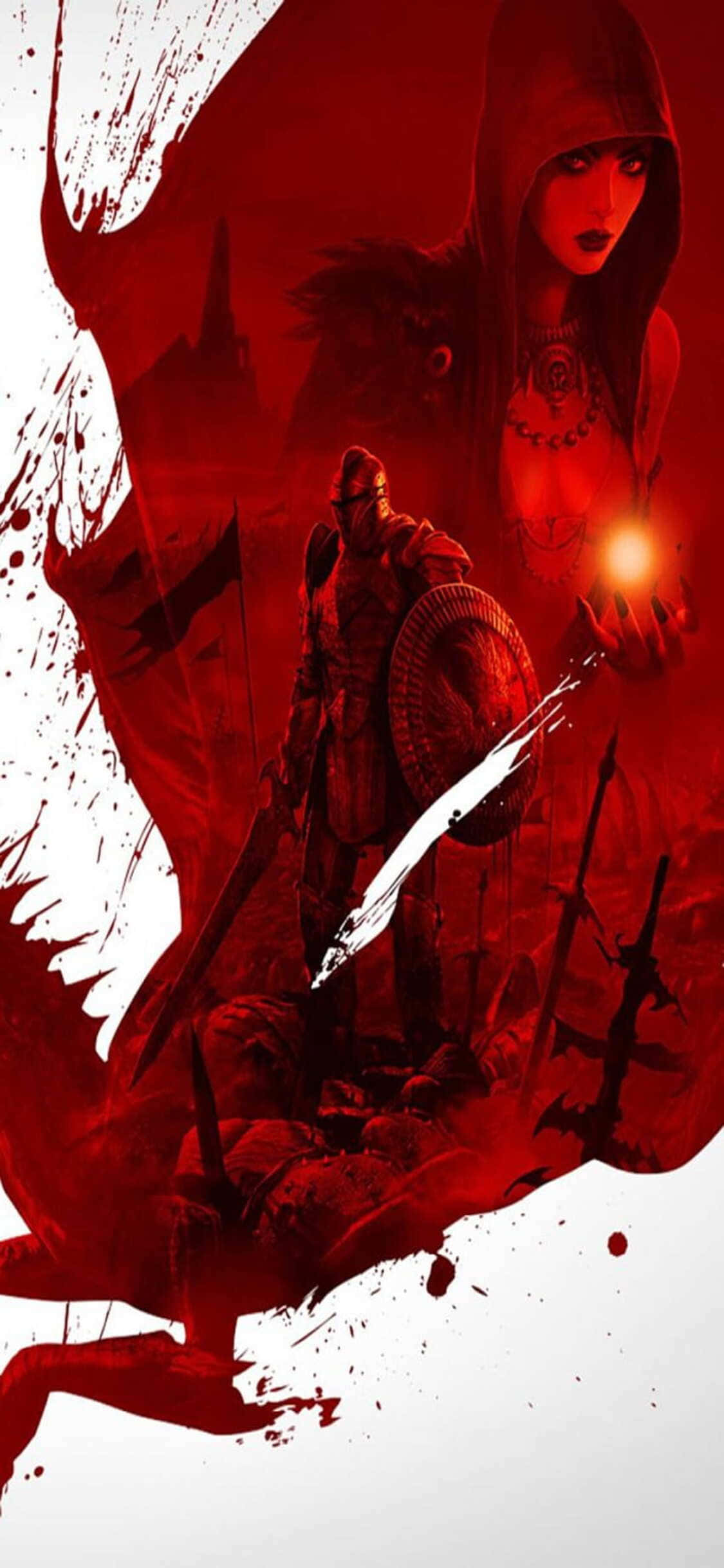 Bước Vào Thế Giới Kỳ Ảo Với iPhone XS Và Dragon Age Inquisition Hình nền