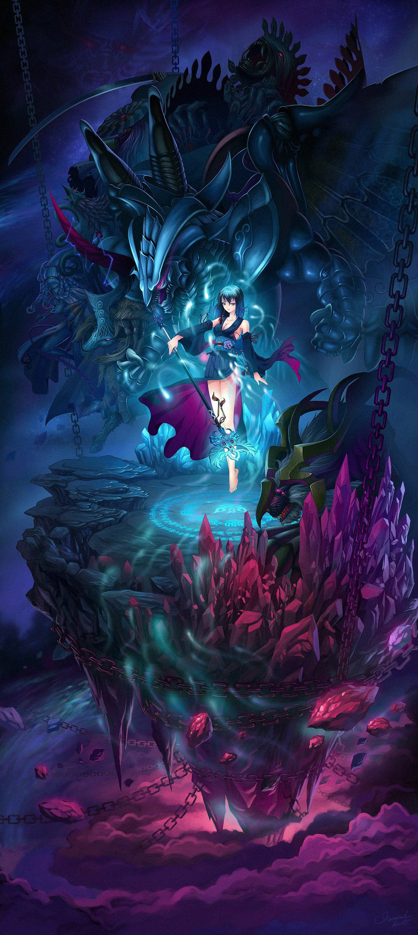Hành Trình Vào Thế Giới Kỳ Diệu với Final Fantasy iPhone Hình nền