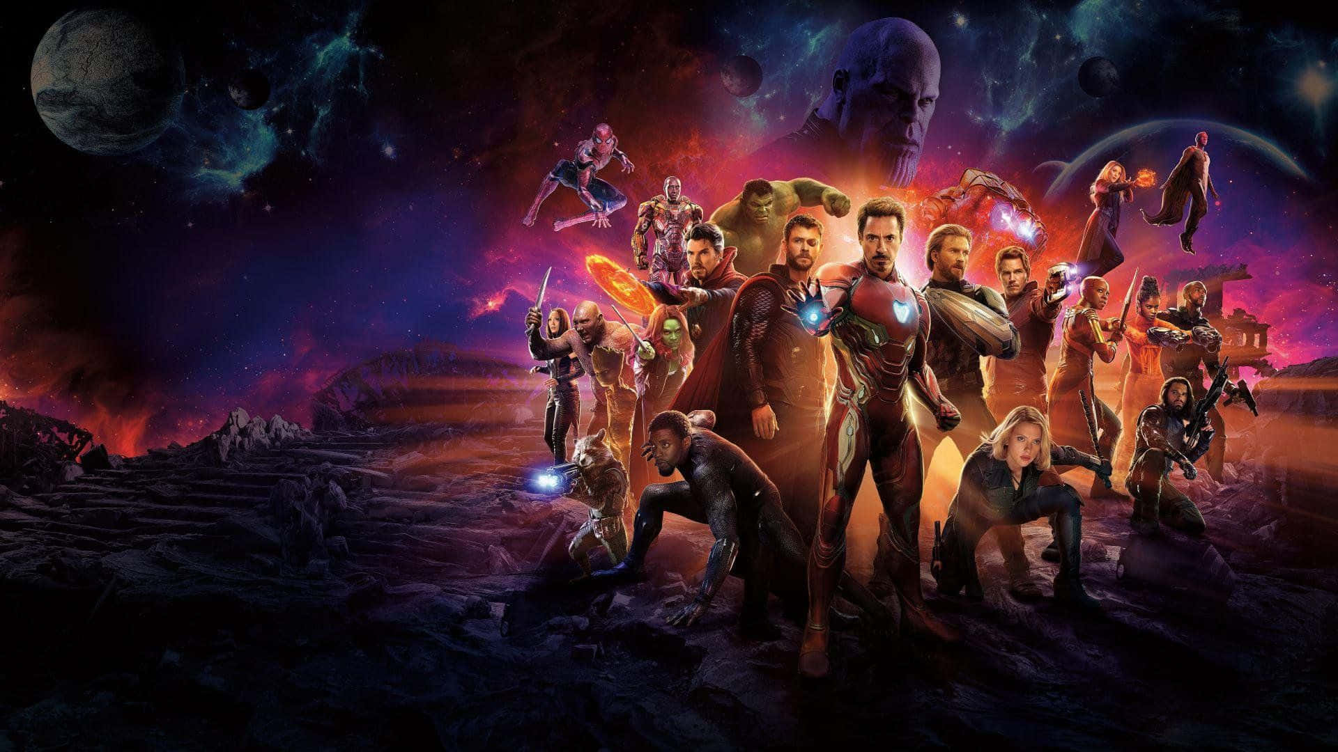 Bước vào Vũ trụ Marvel Hình nền