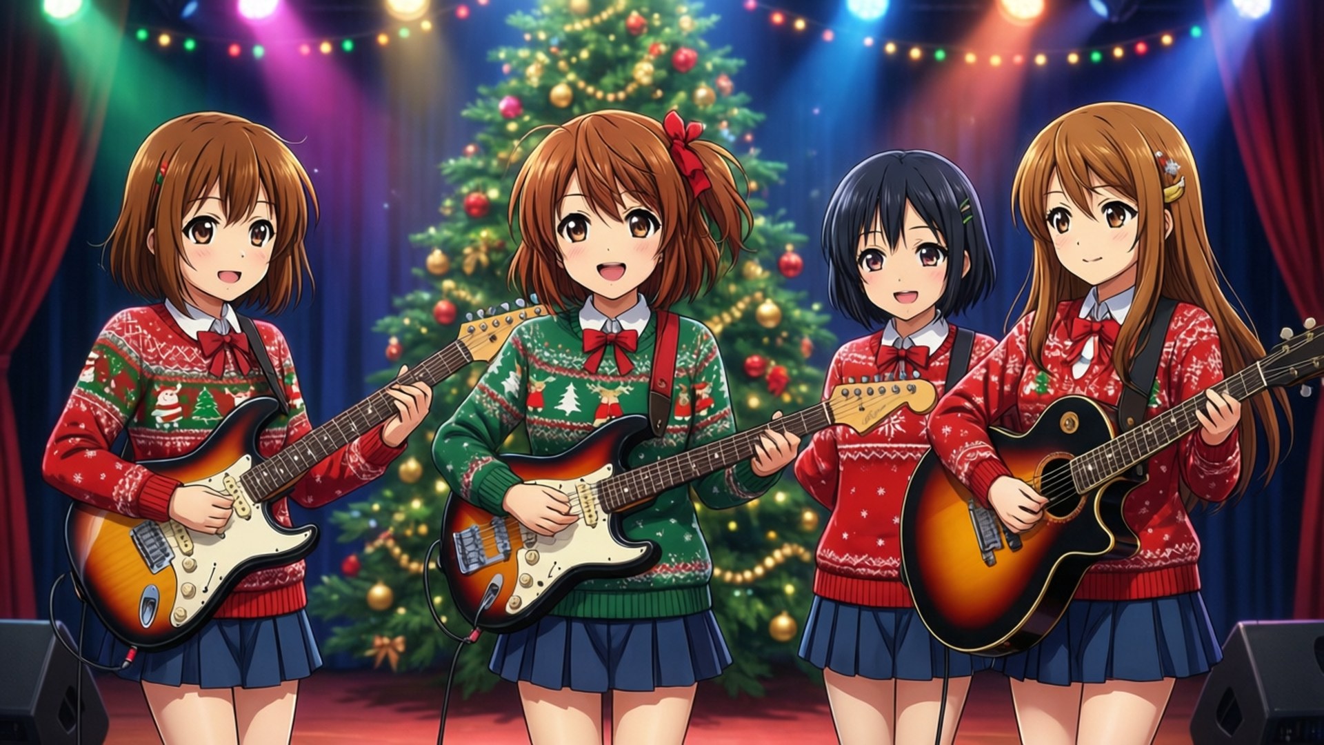 Buổi hòa nhạc Giáng sinh của K-On! Hình nền