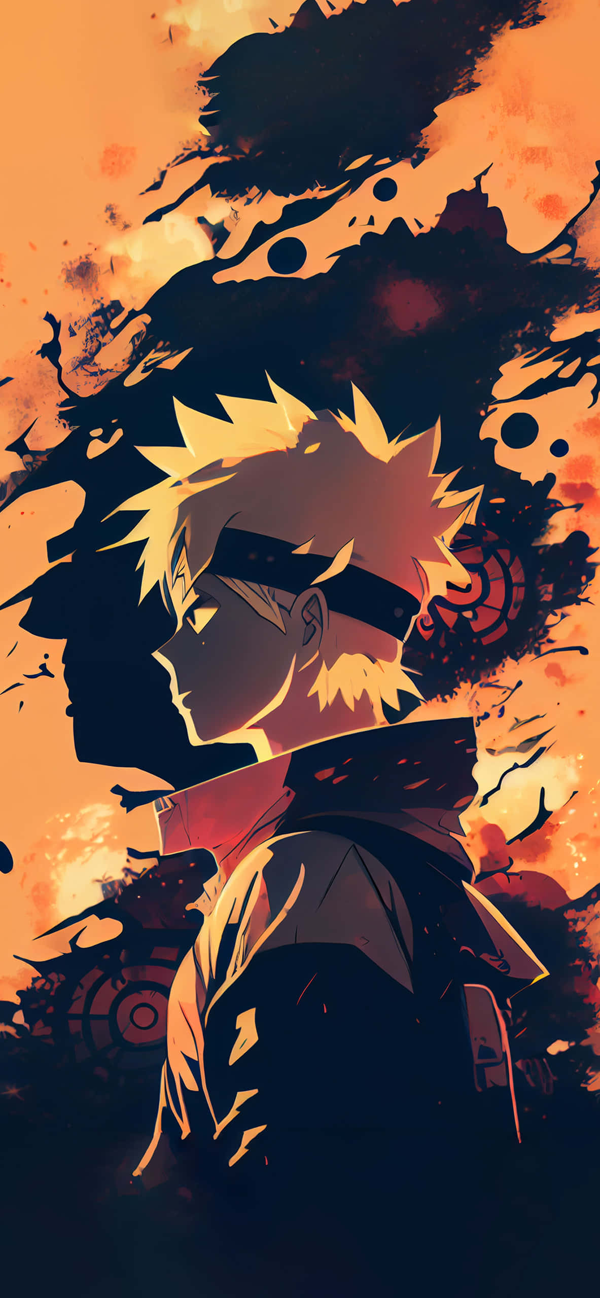 Buổi Tập Luyện Căng Thẳng Trong Anime Naruto Hình nền