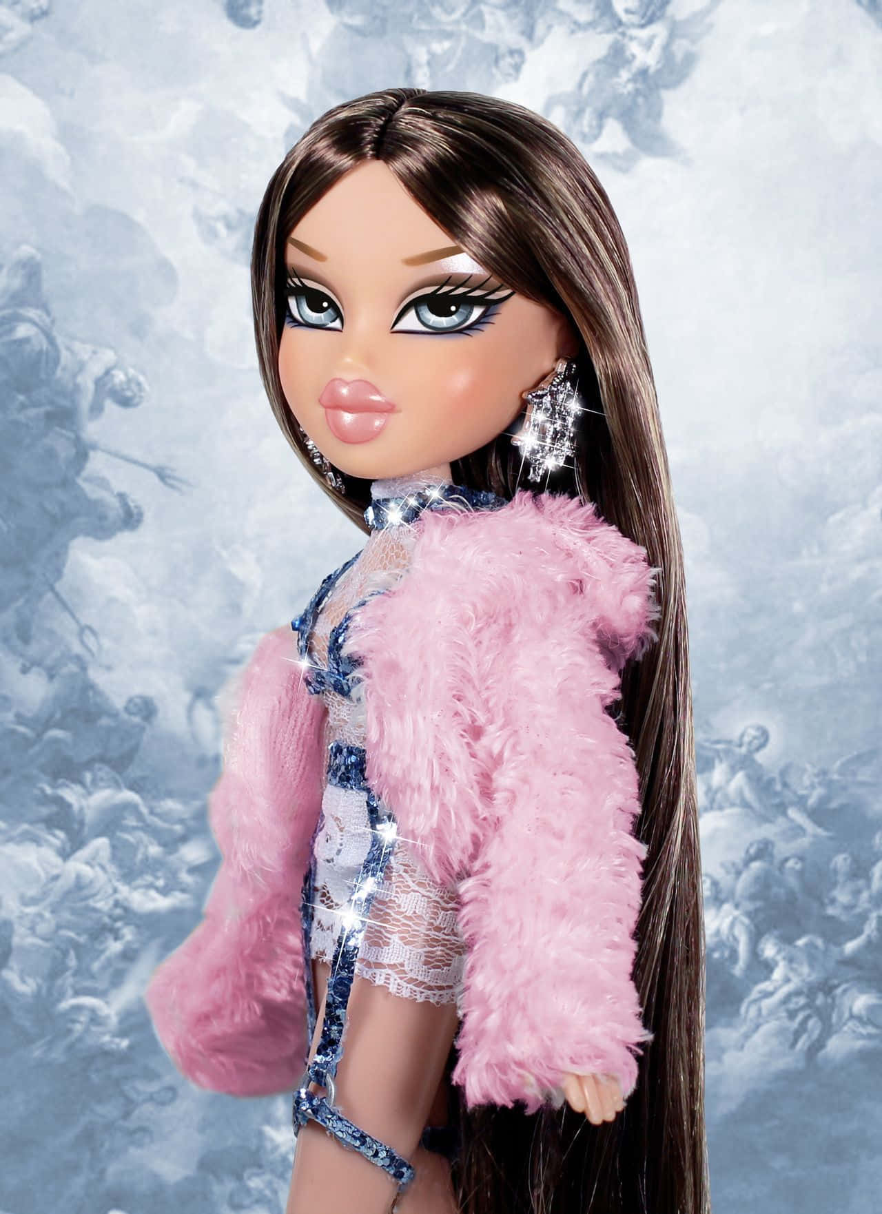 Búp bê Bratz Jade thẩm mỹ Hình nền