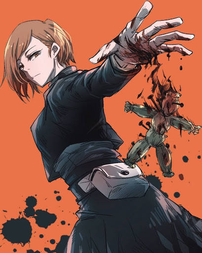 Hình nền búp bê rơm của Nobara Kugisaki trong Jujutsu Kaisen. — Jujutsu Kaisen Hình nền
