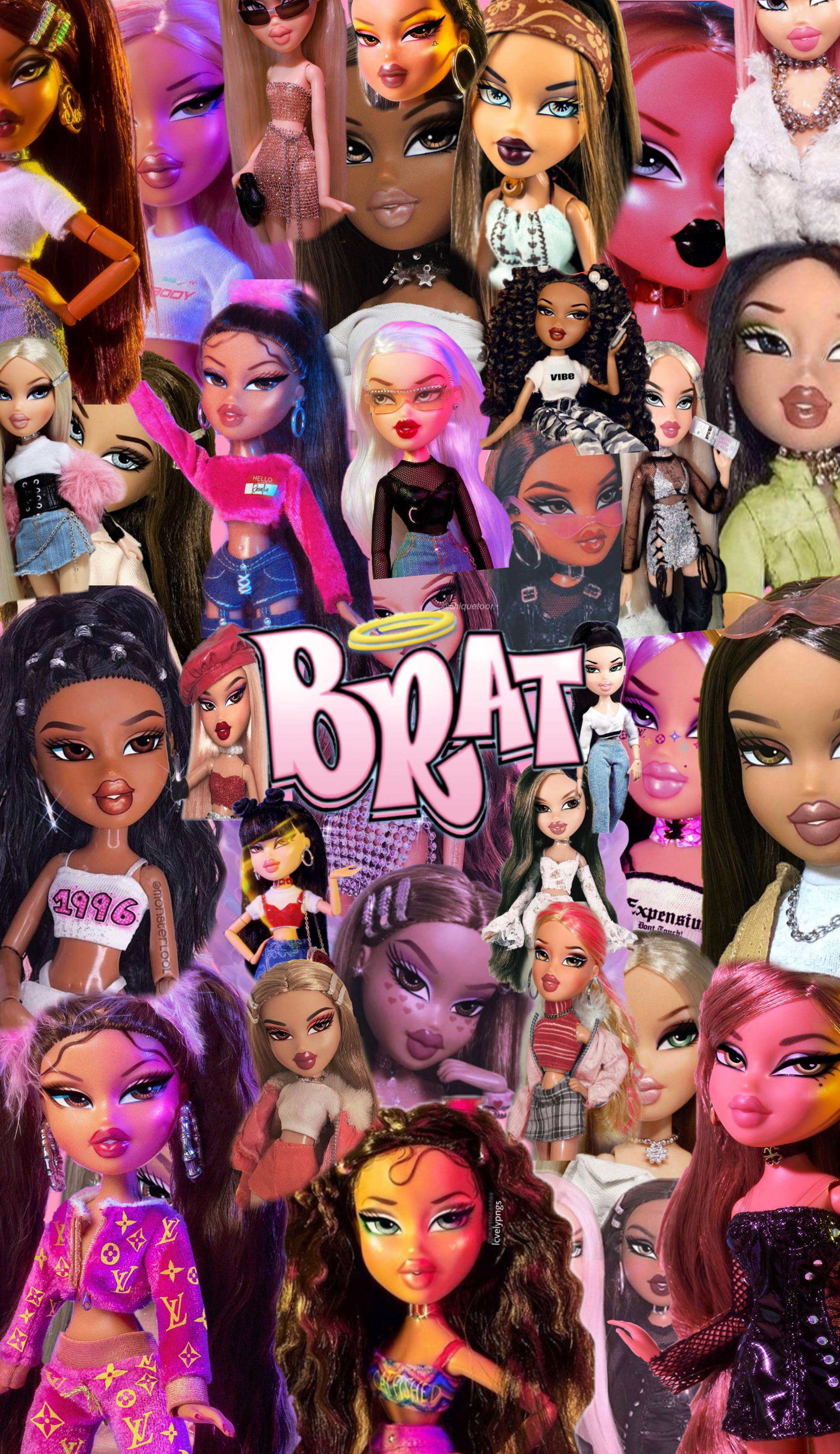 Búp bê thời trang Bratz thẩm mỹ Hình nền