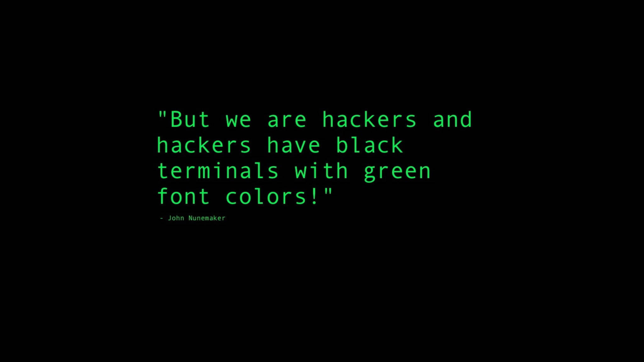 But We Are Hackers Trích Dẫn Nền Xanh Đơn Giản Hình nền