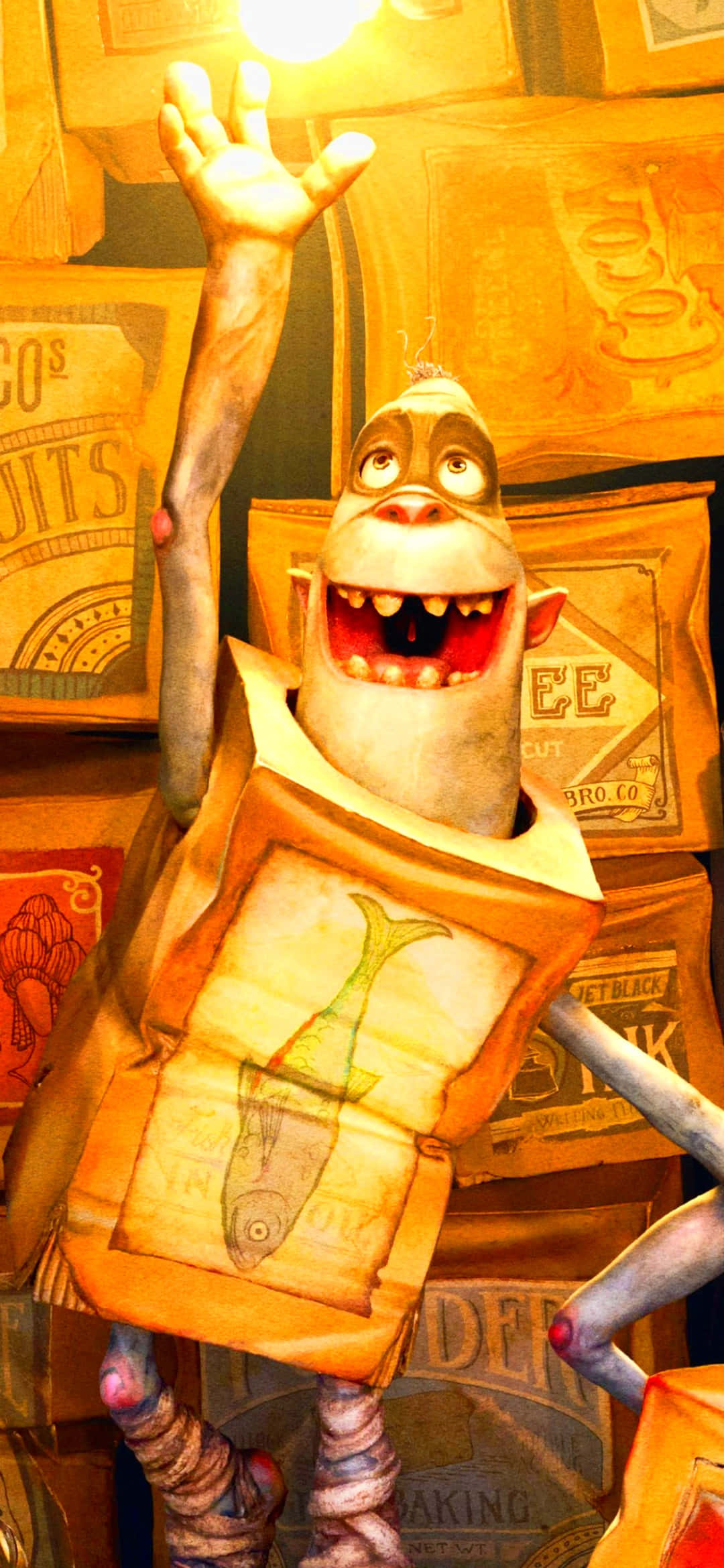 Cá Cười từ The Boxtrolls Hình nền