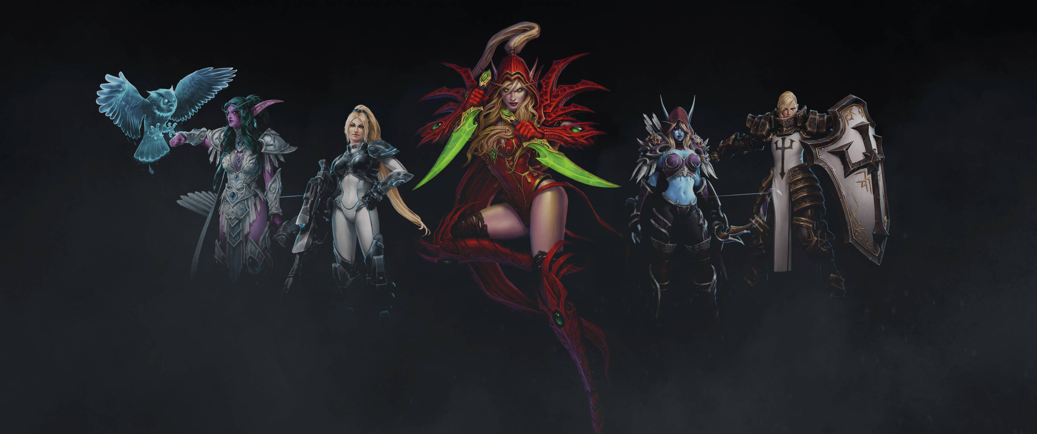 Các anh hùng của trò chơi điện tử StarCraft Hình nền