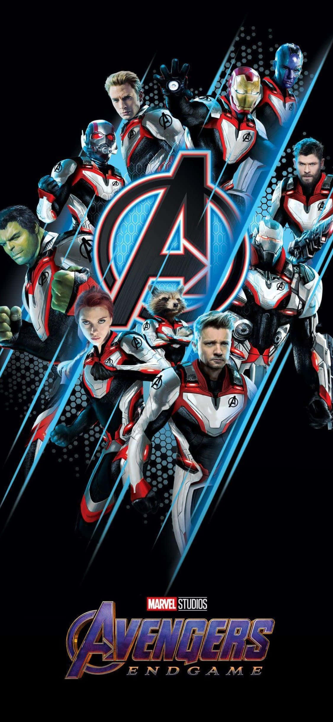 Các anh hùng mặc Quantum Suit iPhone XS Marvel Hình nền