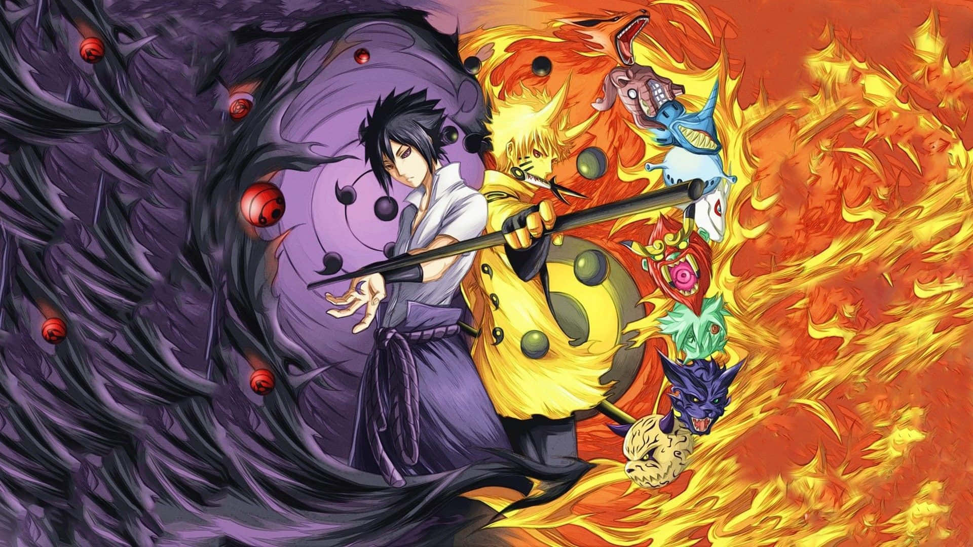 Các nhân vật chính trong game Naruto trên PS4 Hình nền