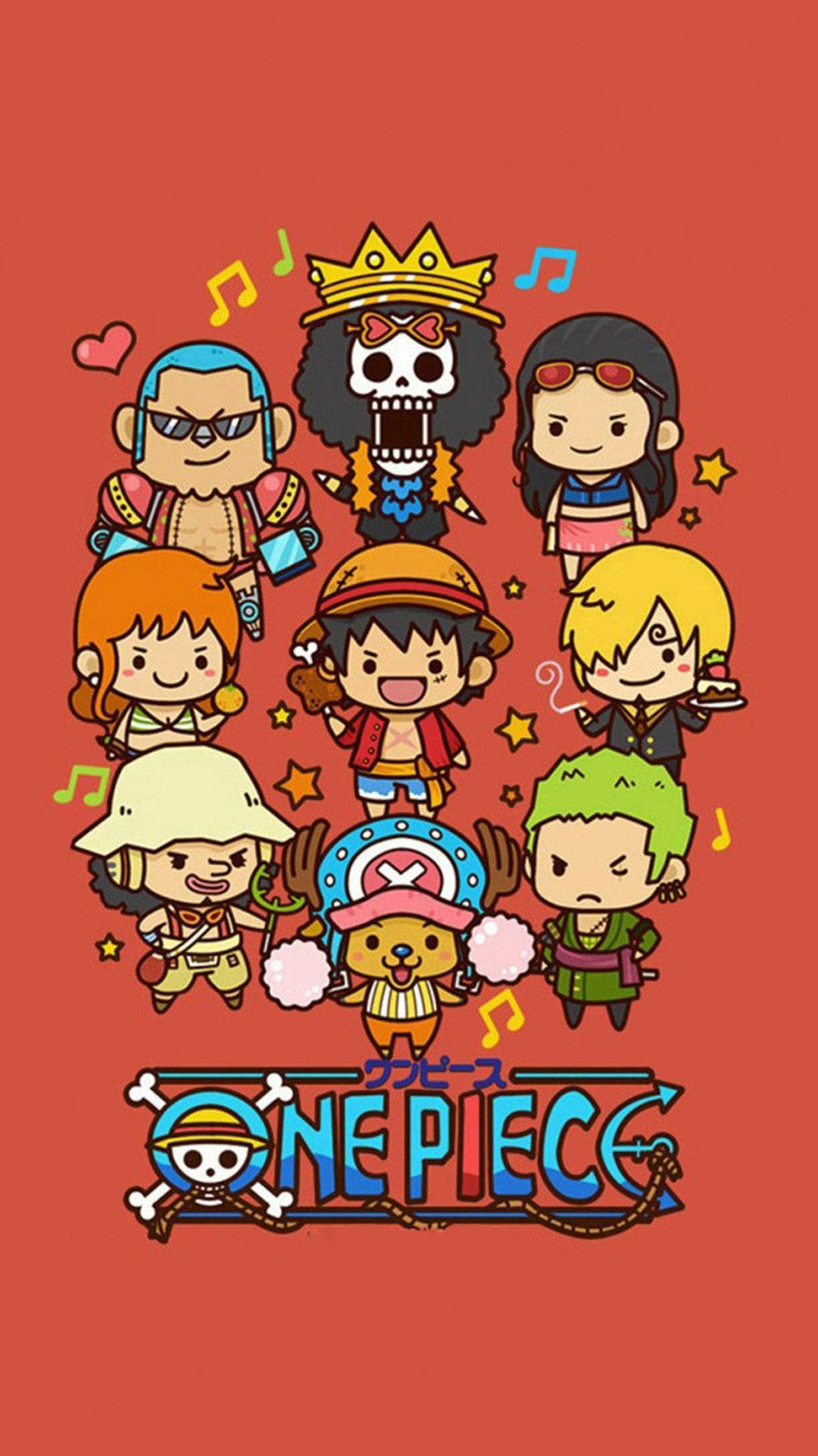 Hình nền Nhân Vật Chibi One Piece