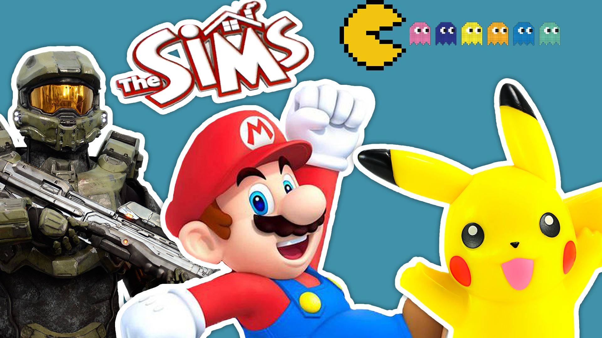 Các nhân vật game biểu tượng Hình nền