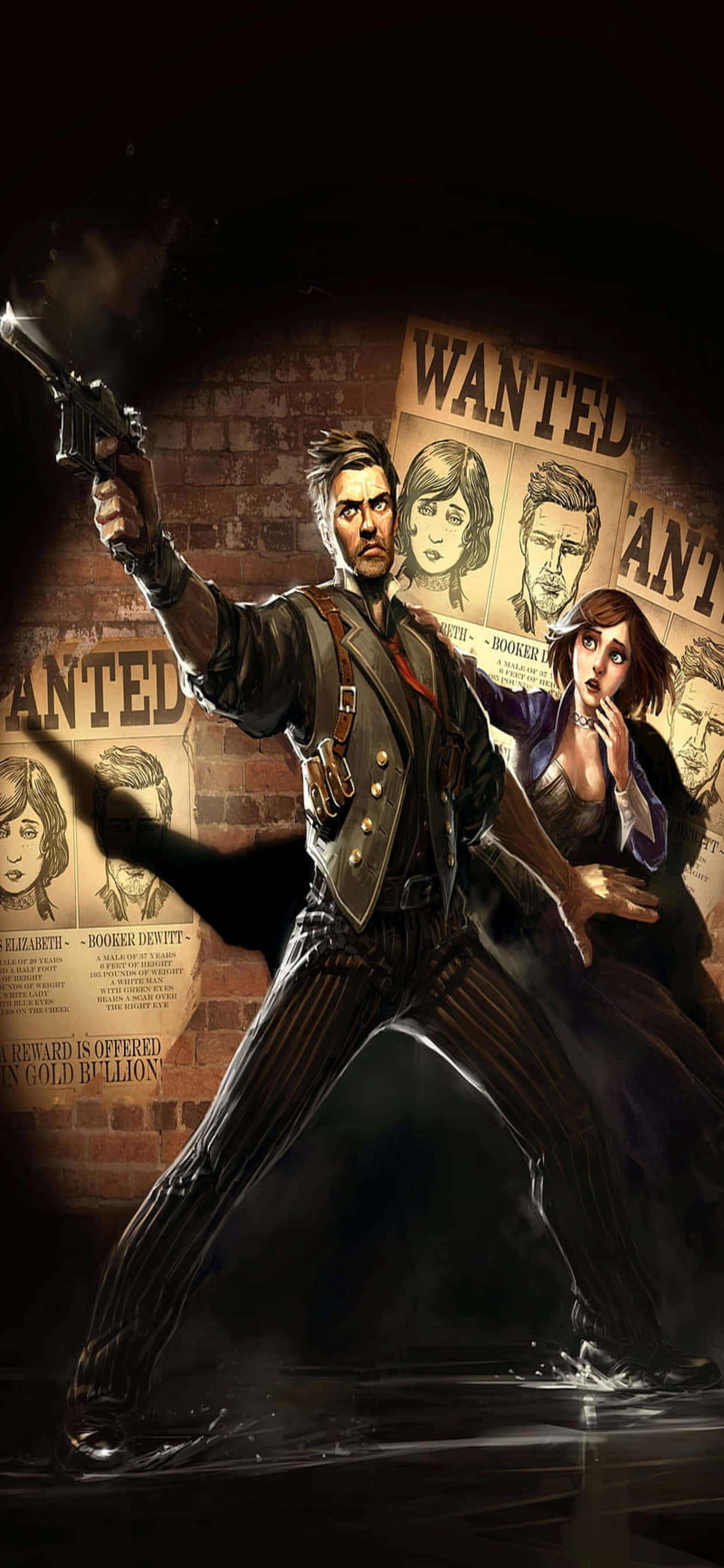 Các Nhân Vật Hư Cấu Được Yêu Thích iPhone Xs Max Bioshock Infinite Nền Hình nền
