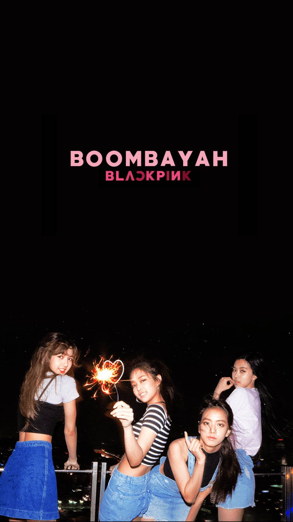 Các thành viên Blackpink tận hưởng buổi tối đi chơi! Hình nền
