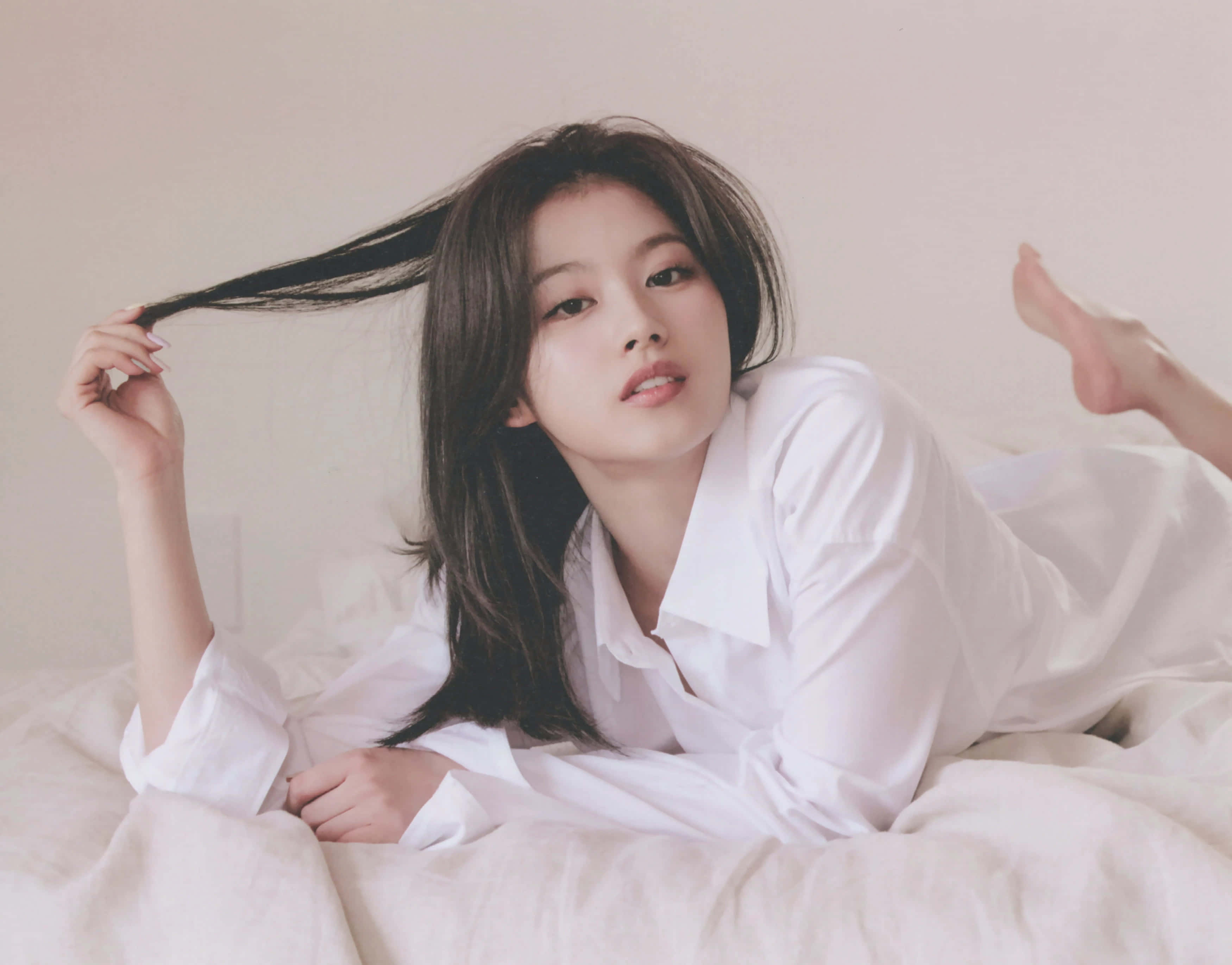 Các thành viên Twice cùng tạo dáng chụp ảnh nhóm Hình nền
