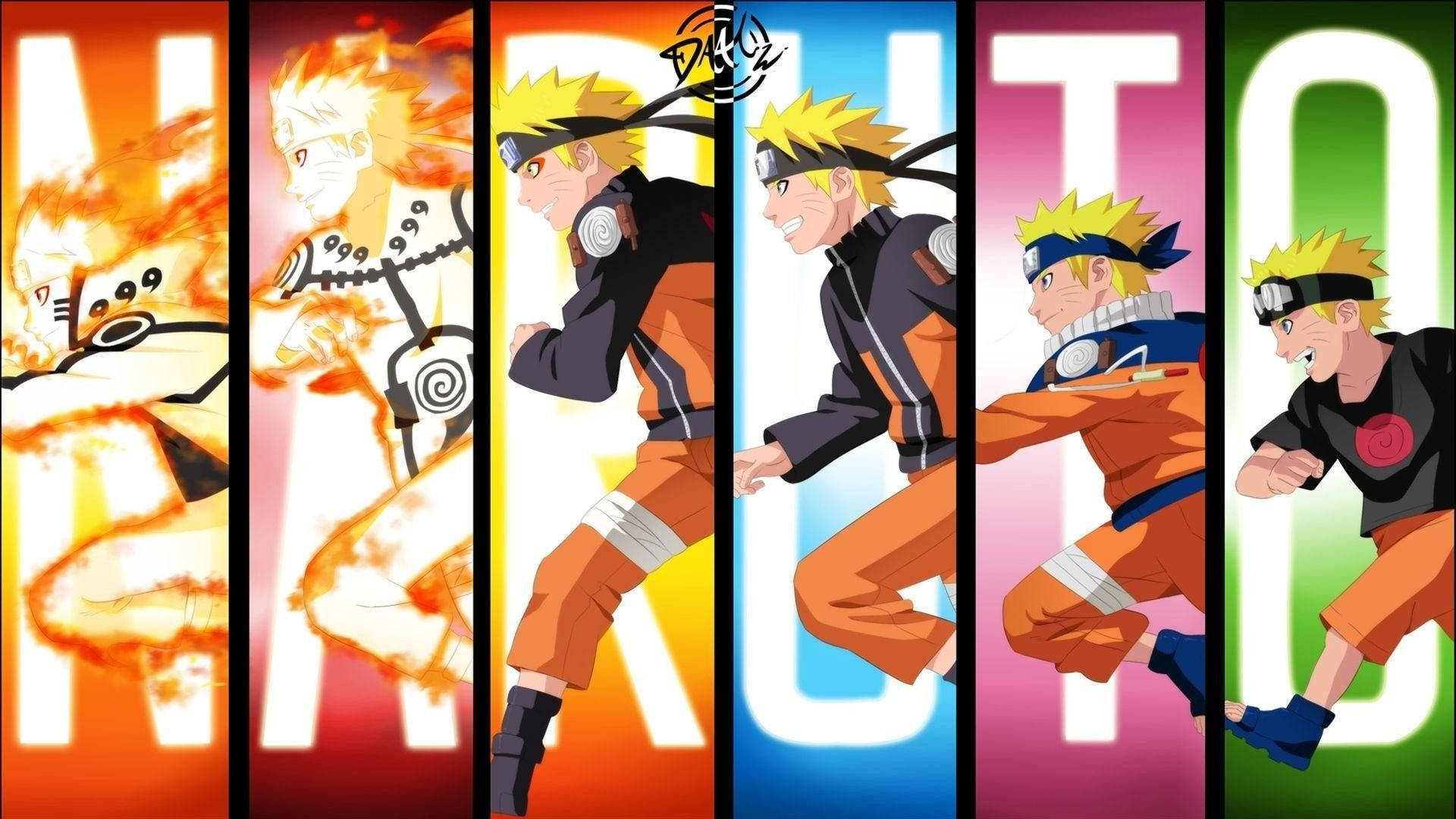 Các Thế Hệ Naruto Laptop Hình nền